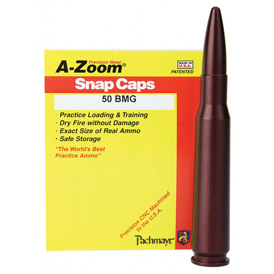 A-Zoom Precision Rifle Snap Caps 50 BMG, 1 Pack