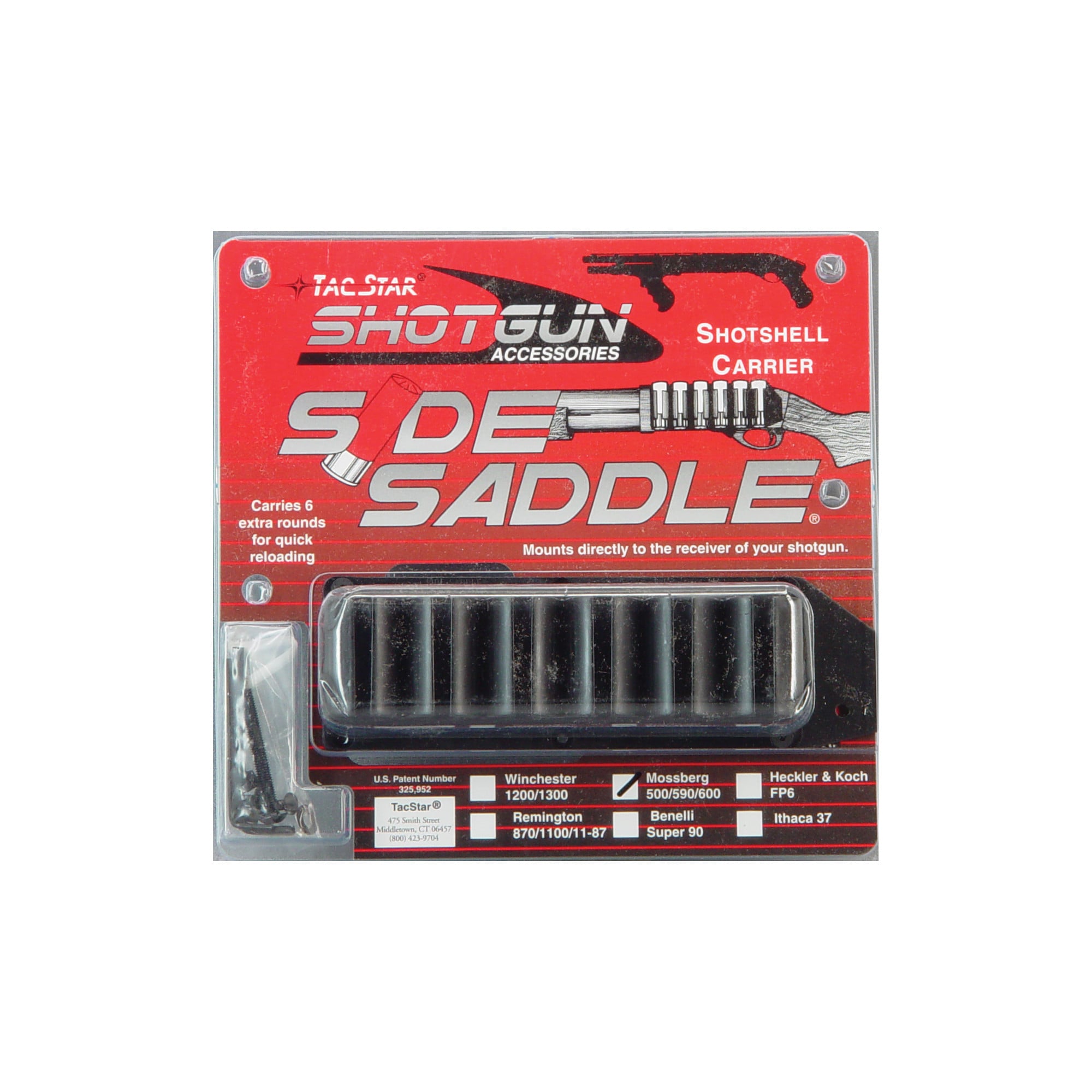 TacStar SideSaddle Shotshell Ammunition Carrier Black