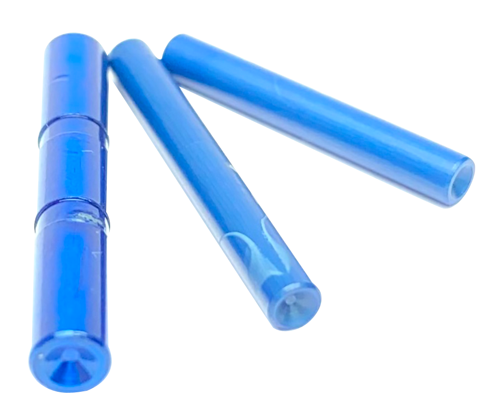 Cross Armory CRG5PSBL 3 Pin Set Dimpled Compatible w/Glock 17/19/26/34 Gen5 Blue Steel