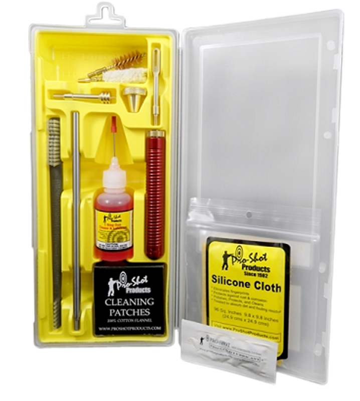 Pro-Shot P45KIT Classic Box Kit 45 Cal Pistol/Yellow Plastic Case