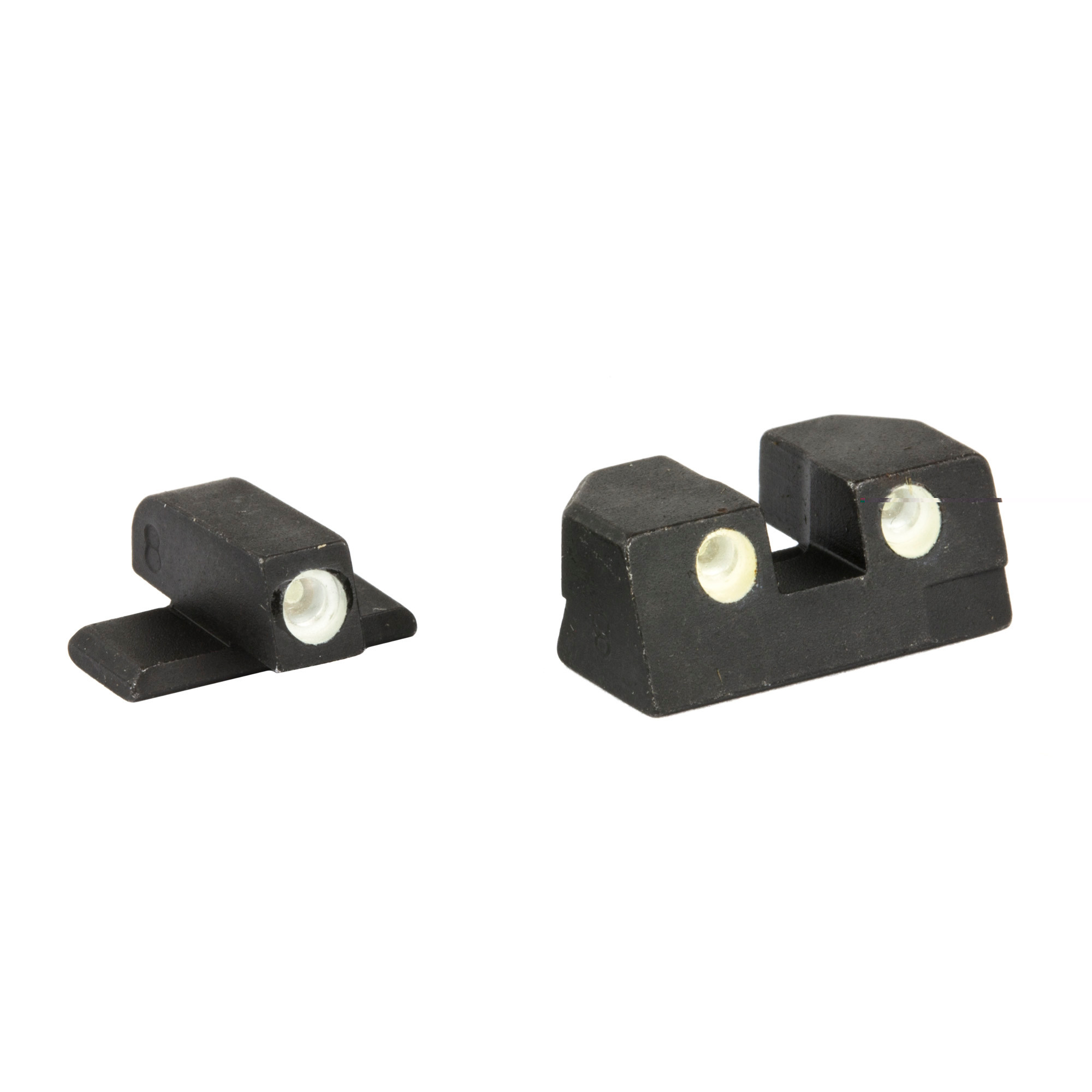 Meprolight USA 101103301 Tru-DotBlack | Green Tritium Front Sight Orange Tritium Rear Sight Set