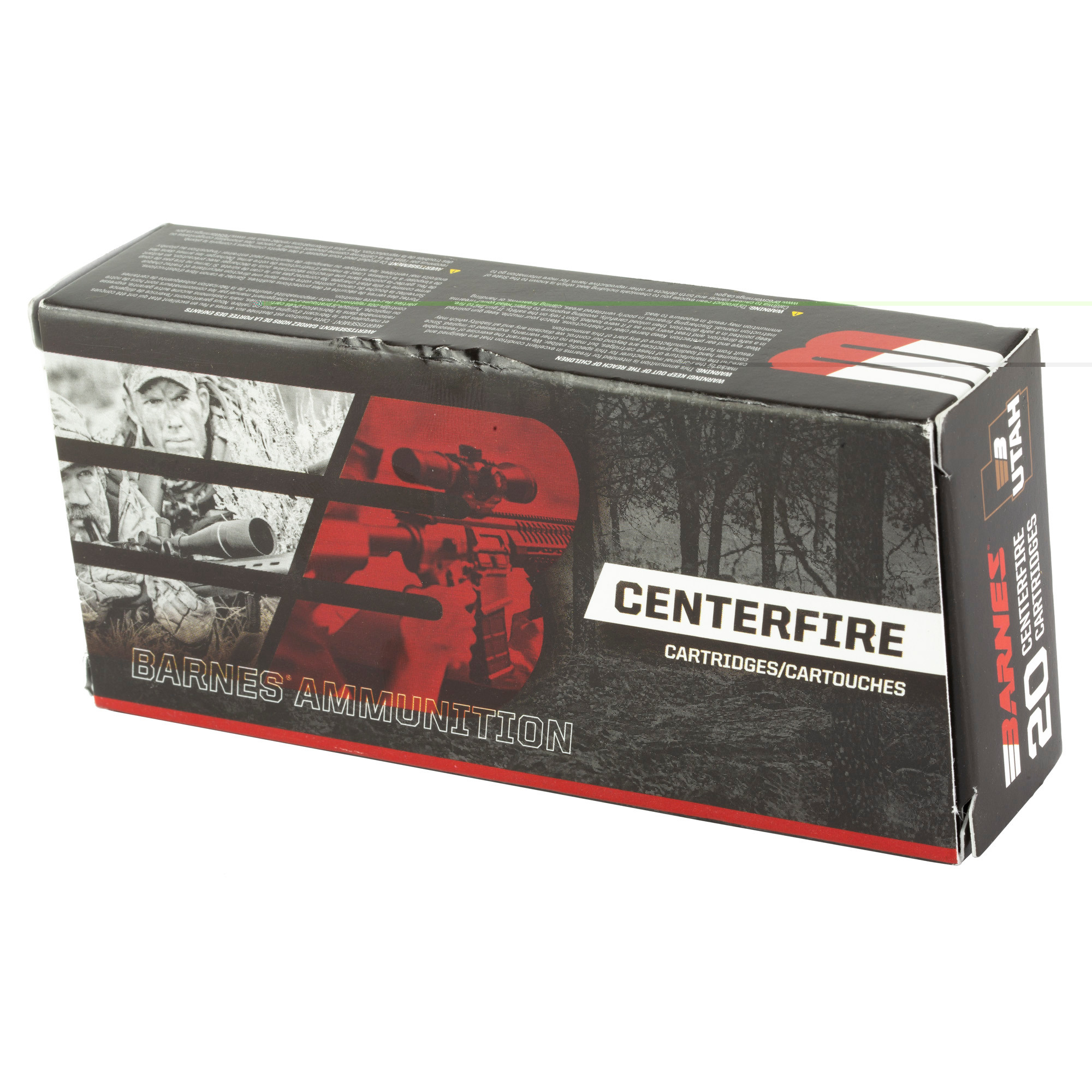 Barnes Ammunition 300 AAC Blackout 120 Grain Hollow Point Flat Base 20RD