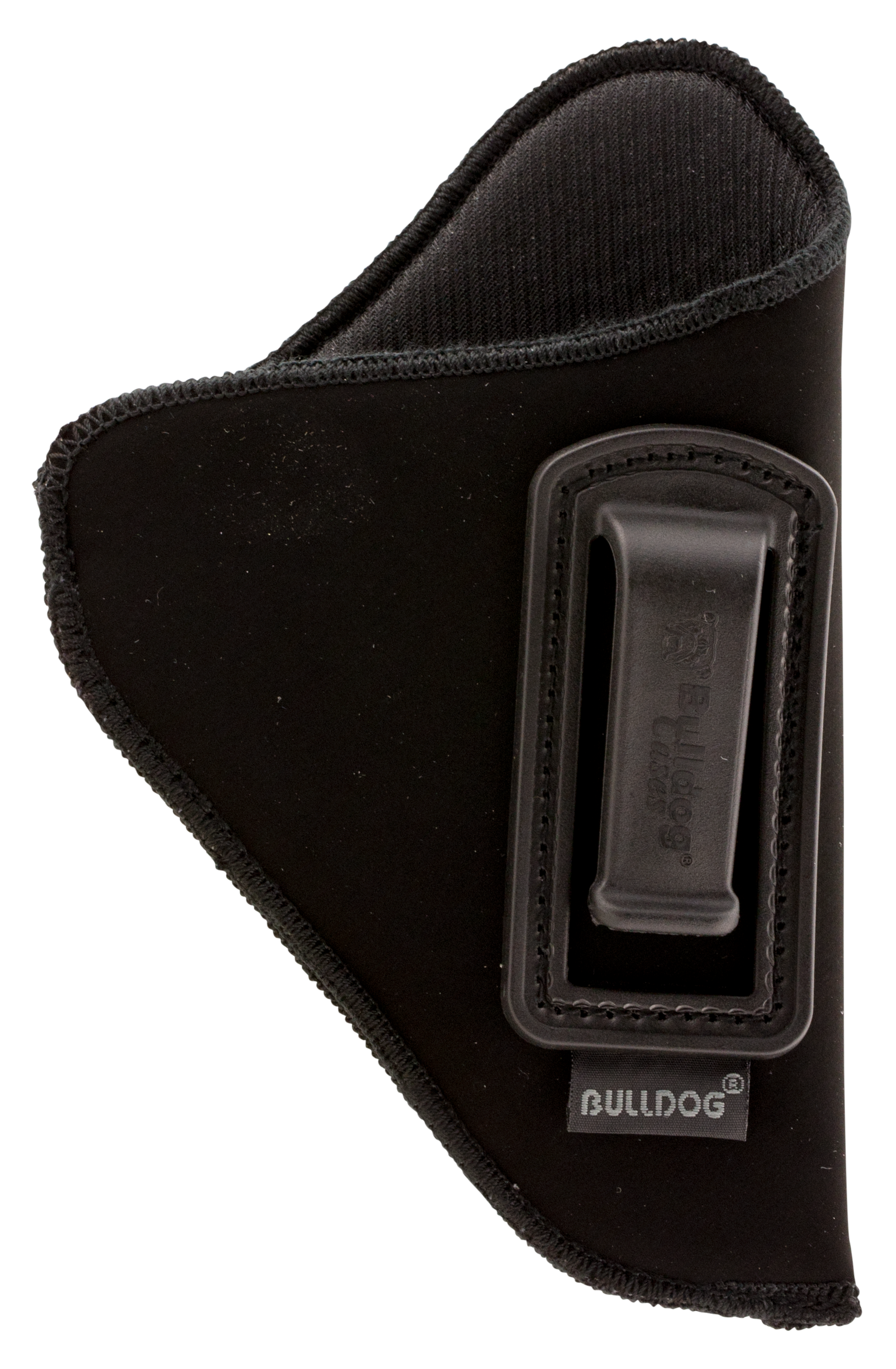 Bulldog DIP224 DeluxeIWB Black Suede Like Belt Clip Fits S&W J Frame/Taurus 85/2-2.50" Barrel Right Hand