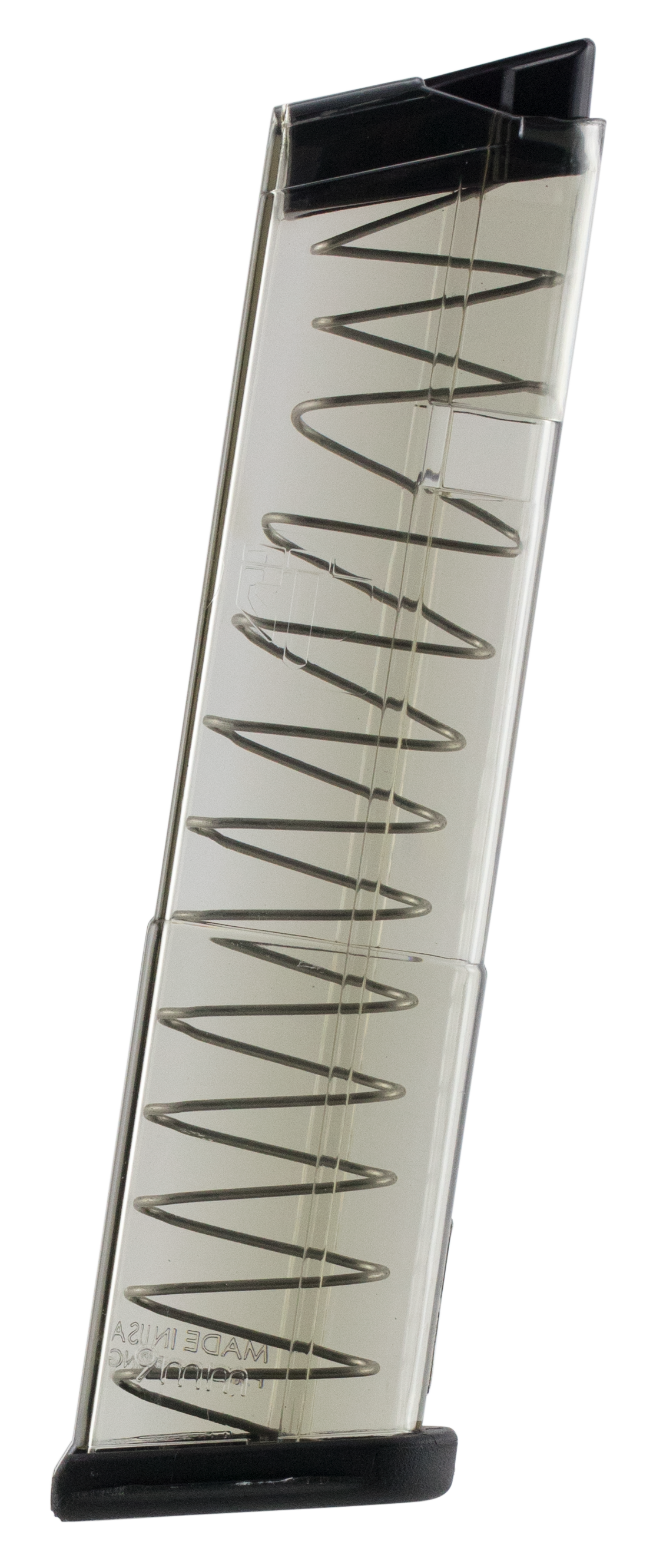 ETS Group GLK4312 Pistol Mags12rd 9mm Luger Compatible w/ Glock 43 Clear Polymer