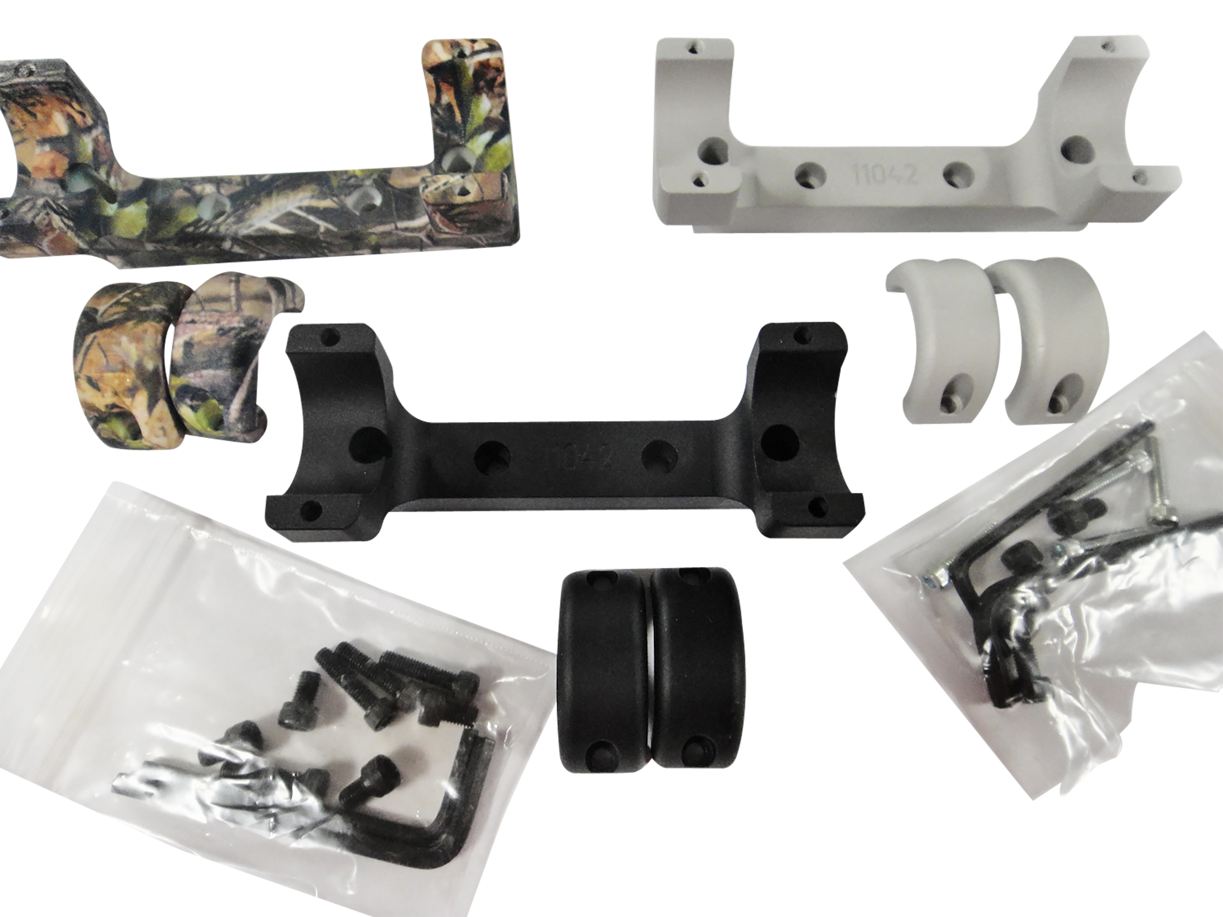 DNZ Game Reaper 1" Scopemount Black, Medium, Traditions Black Powder
