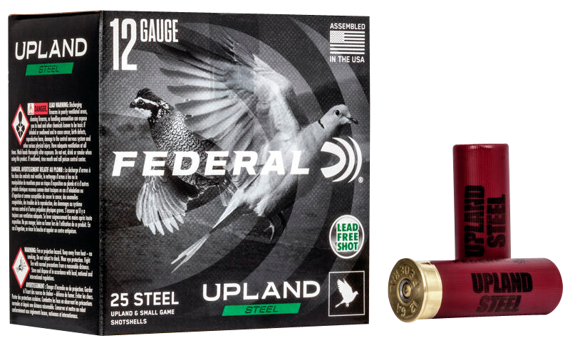 Federal USH1226 Upland Field & Range 12 Gauge 2.75" 1 oz 1375 fps 6 Shot 25ea