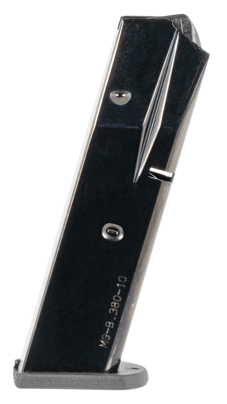 Mec-Gar MGBRBDA10B StandardBlued Detachable 10rd 380 ACP for Browning BDA