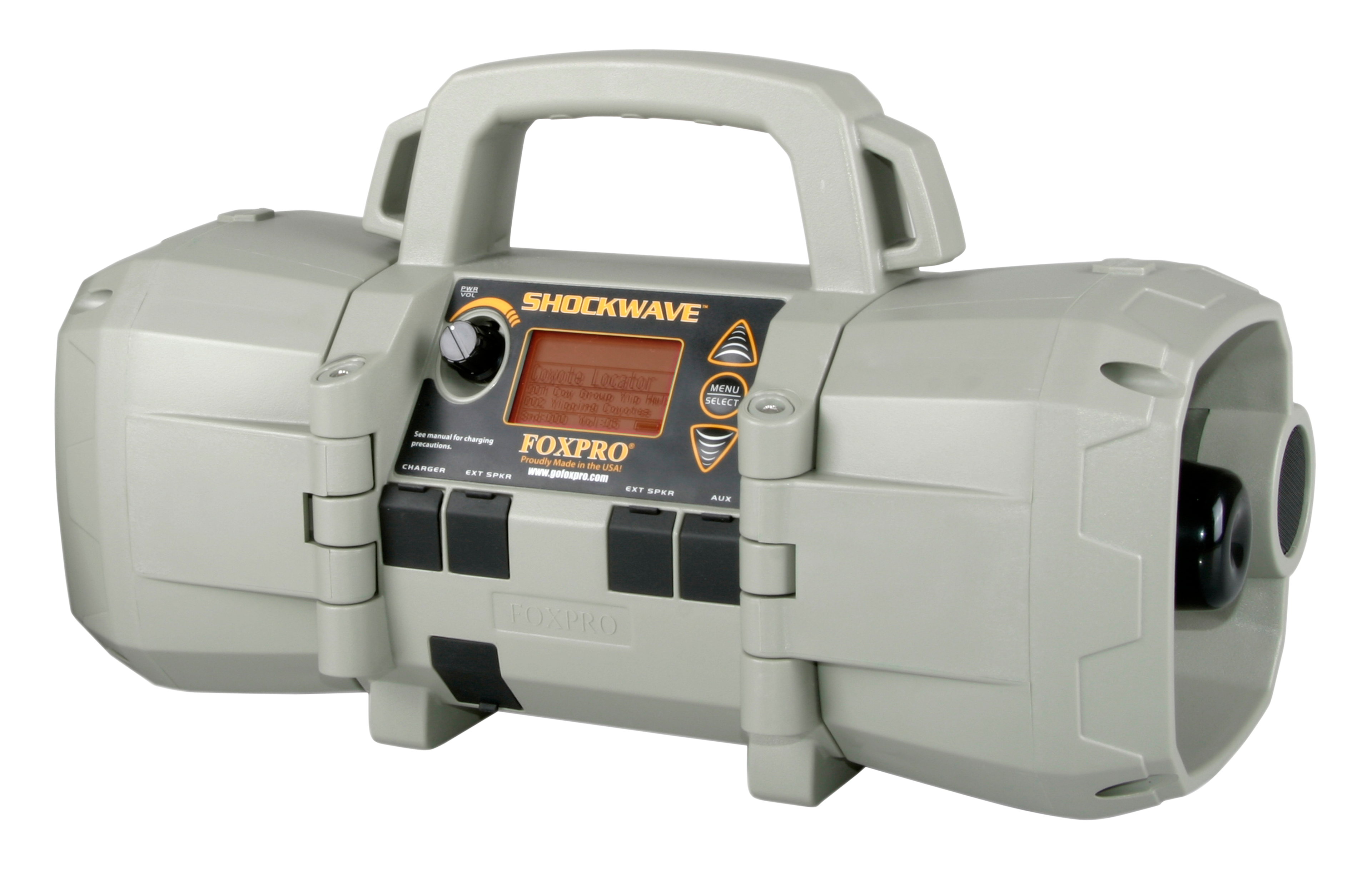 Foxpro SW1 ShockWaveDigital Call Attracts Predators Features TX1000 Transmitter Sage ABS Polymer