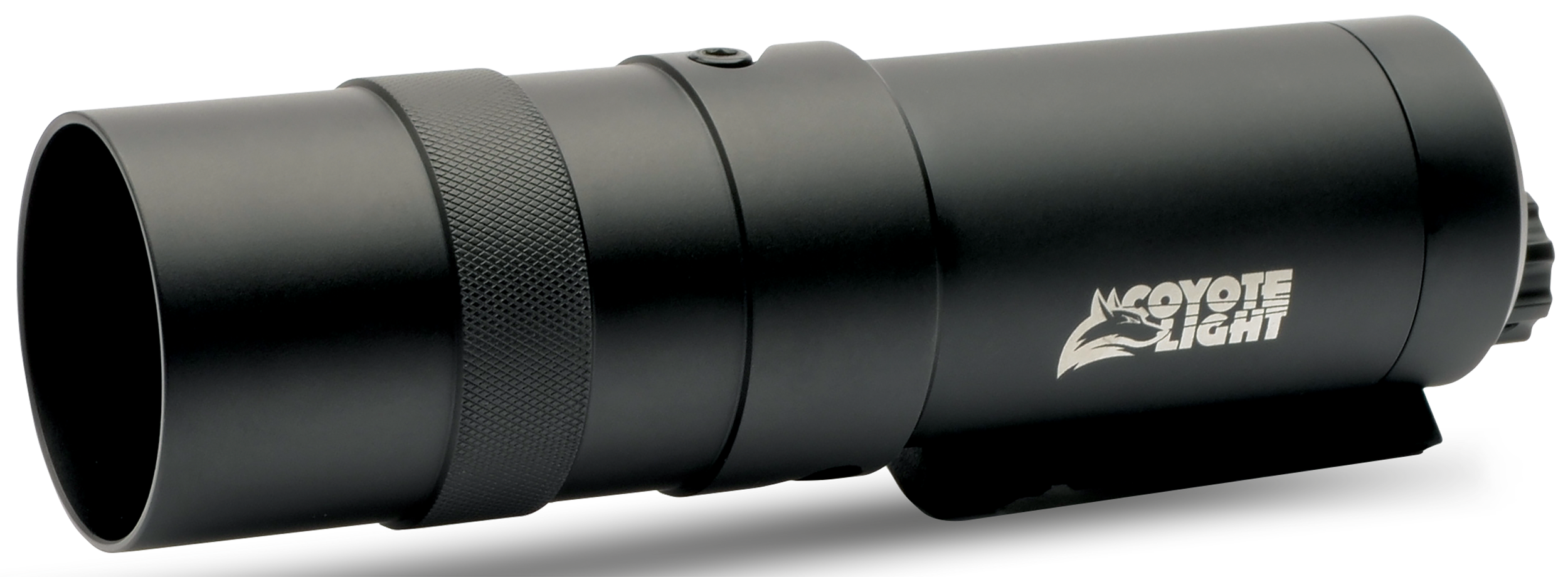 Coyote Light HMECLW CoyoteMatte Black Finish White LED Light 800 yds Range