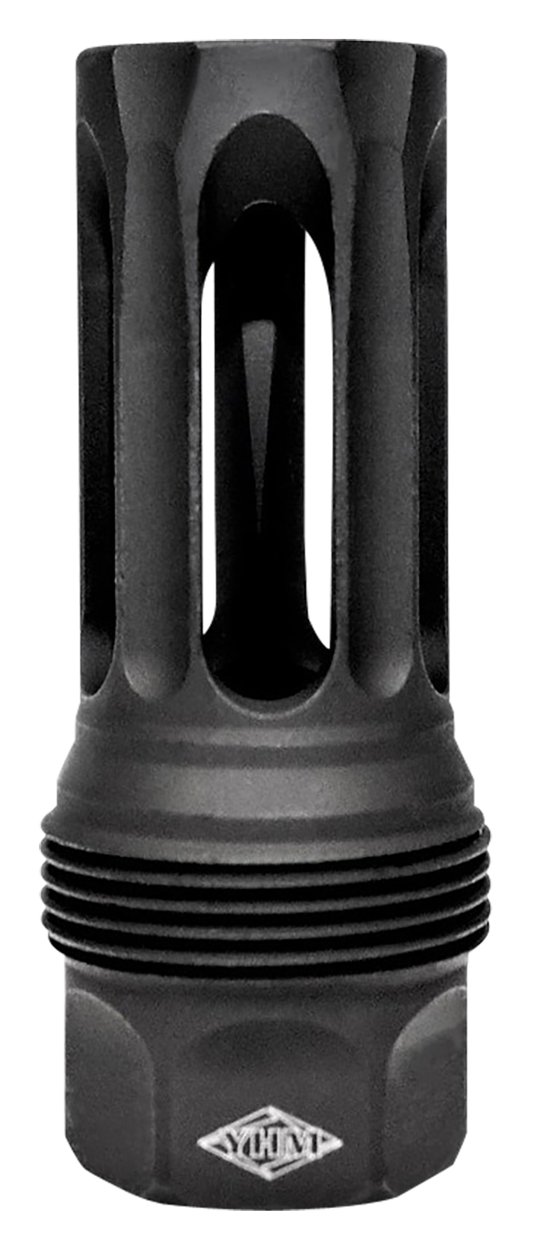 Yankee Hill 444524 sRx Q.D. Flash Hider Short Black Phosphate Steel with 5/8"-24 tpi for sRx Adapters
