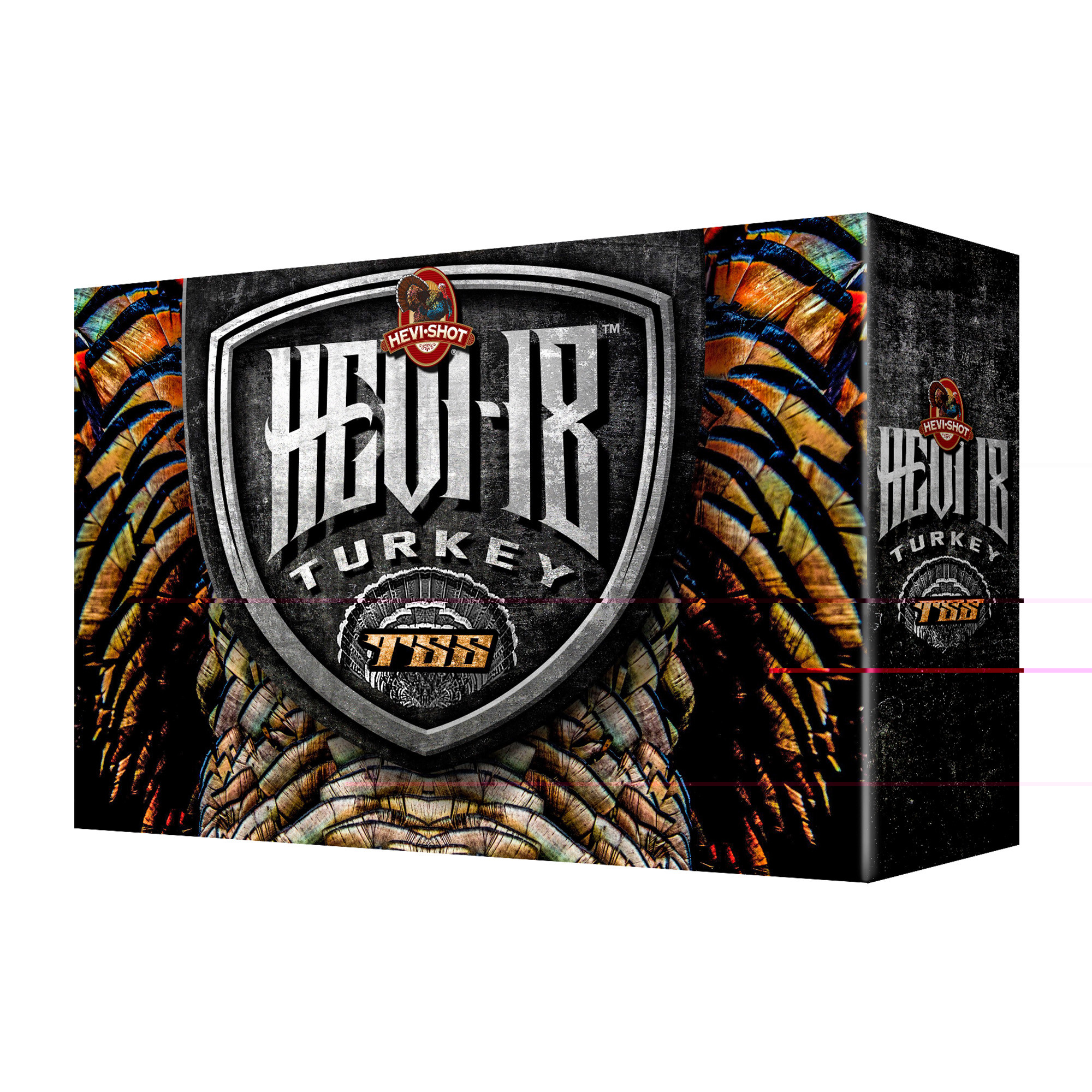 HEVI-Shot HS4009 HEVI-18 Turkey TSS 12 Gauge 3" 2 oz 1250 fps Tungsten 9 Shot 5 Bx/10 Cs