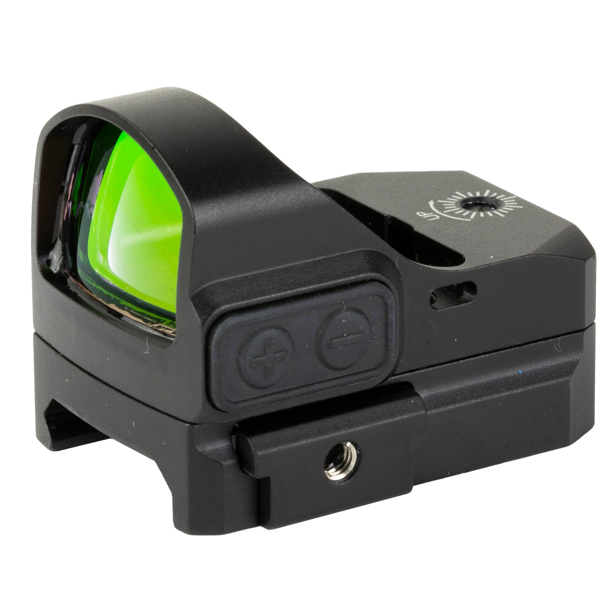 TruGlo TGTG8200B3 TruTec Micro Shotgun Mounted Micro Black Hardcoat Anodized 23x17mm 3 MOA Red Dot Reticle