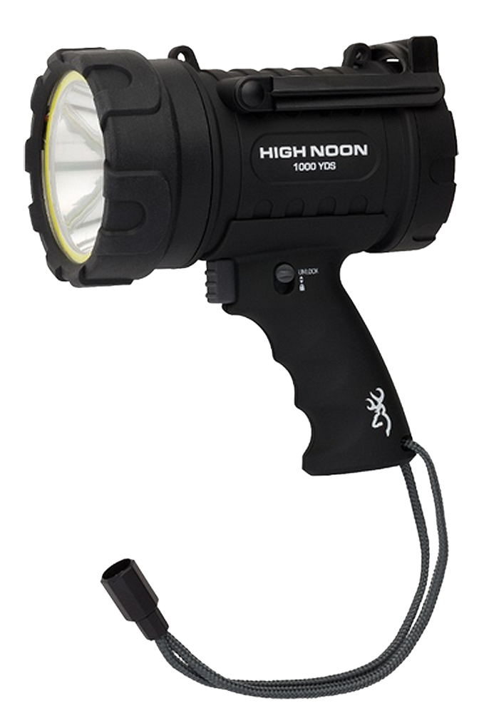 Browning 3717774 High Noon Pro 87/1800 Lumens White LED Cree XM LED Black 1,000 yds