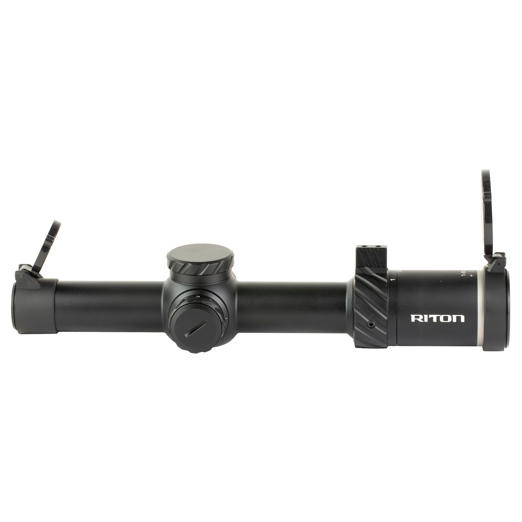 Riton Optics 3T18ASIBLK2 3 Tactix Black 1-8x24mm 30mm Tube Illuminated OT Reticle