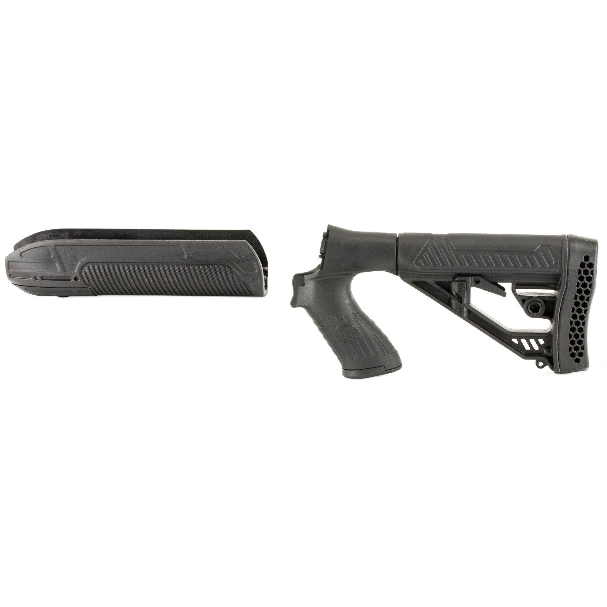 Adaptive Tactical Mossberg 500, 590, Maverick 88 EX Performance Forend and Adjustable Stock 12 Gauge Polymer