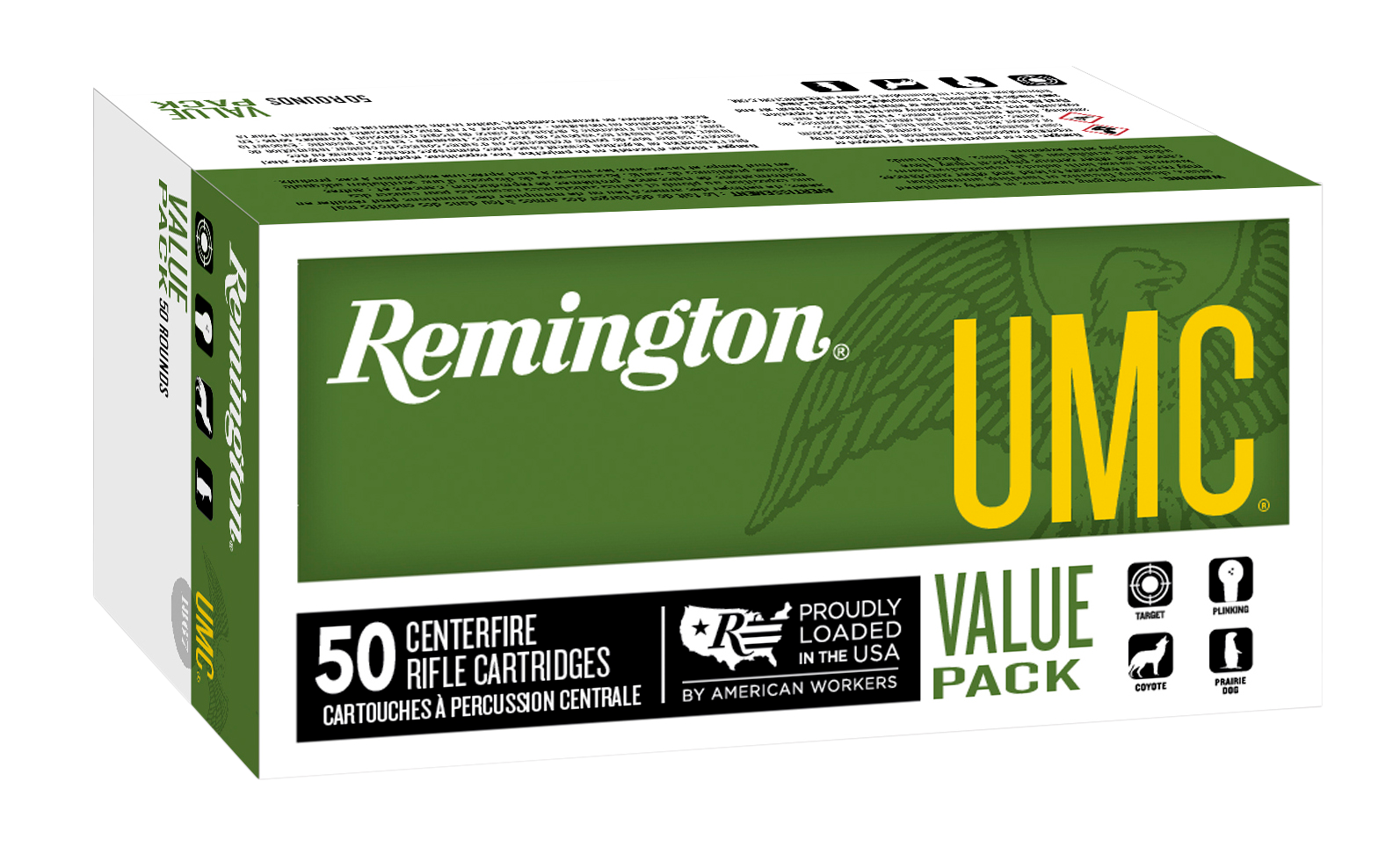 Remington Ammunition 26855 UMC Target 300 Blackout 150 gr FMJ50 Per Box/ 8 Cs