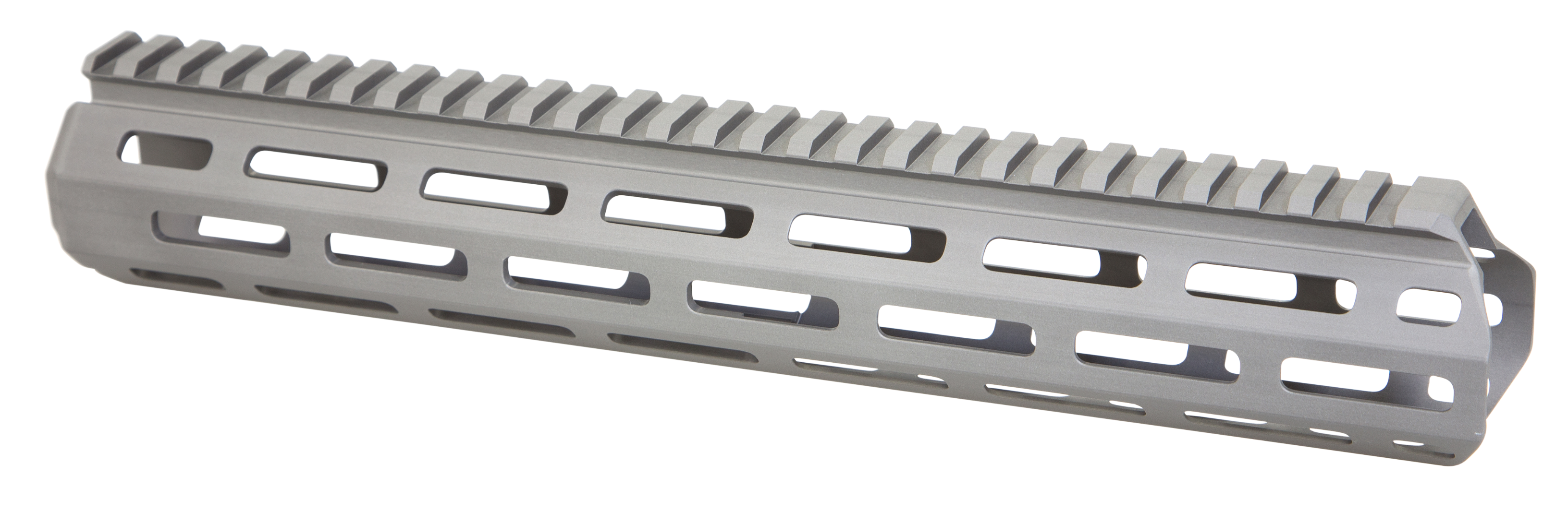 Q LLC 12HBMLOKHG HandguardM-LOK Aluminum Gray Q LLC Honey Badger 12"