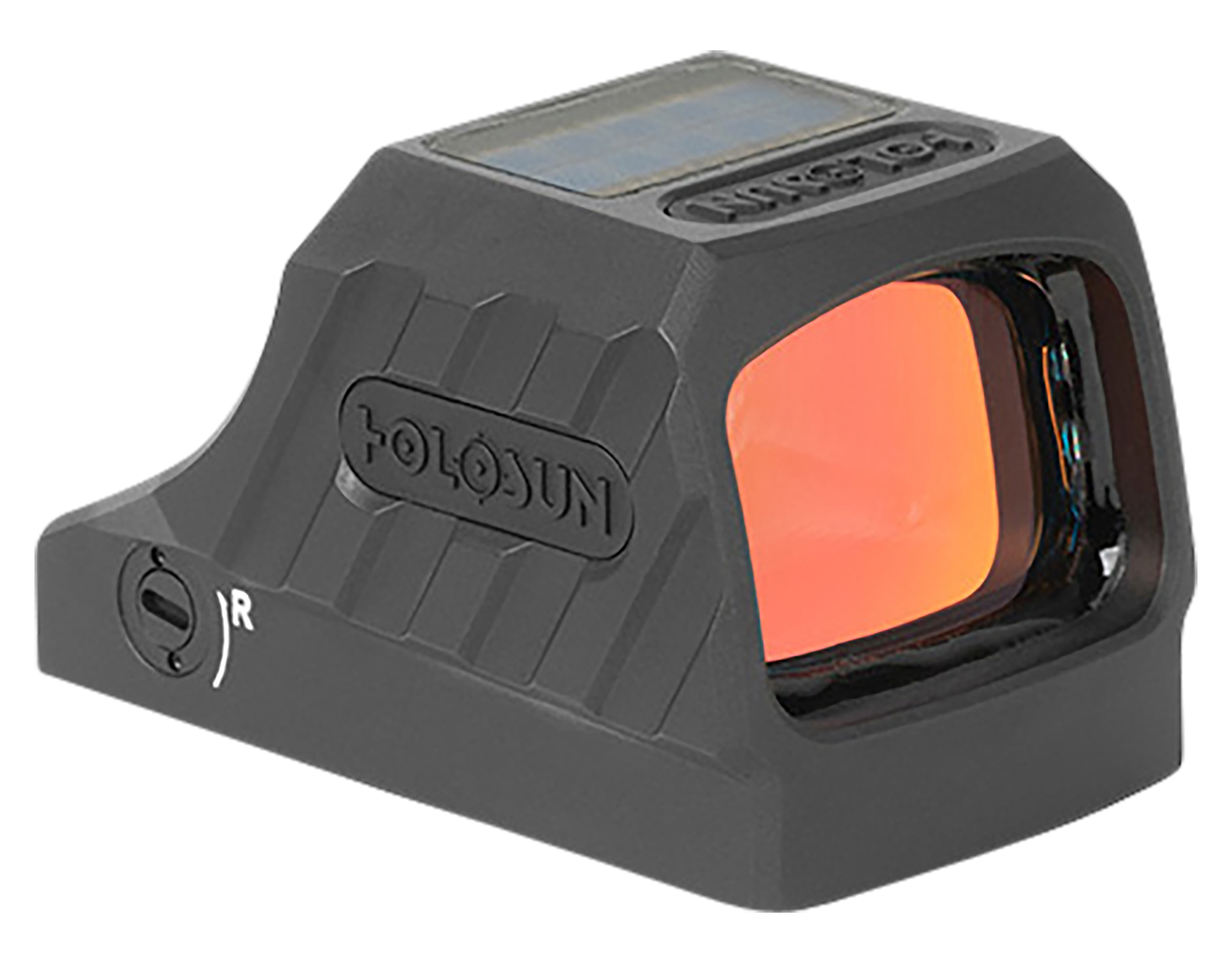 Holosun SCS Reflex Sight 1x Selectable Green Reticle Solar/Battery Powered Matte