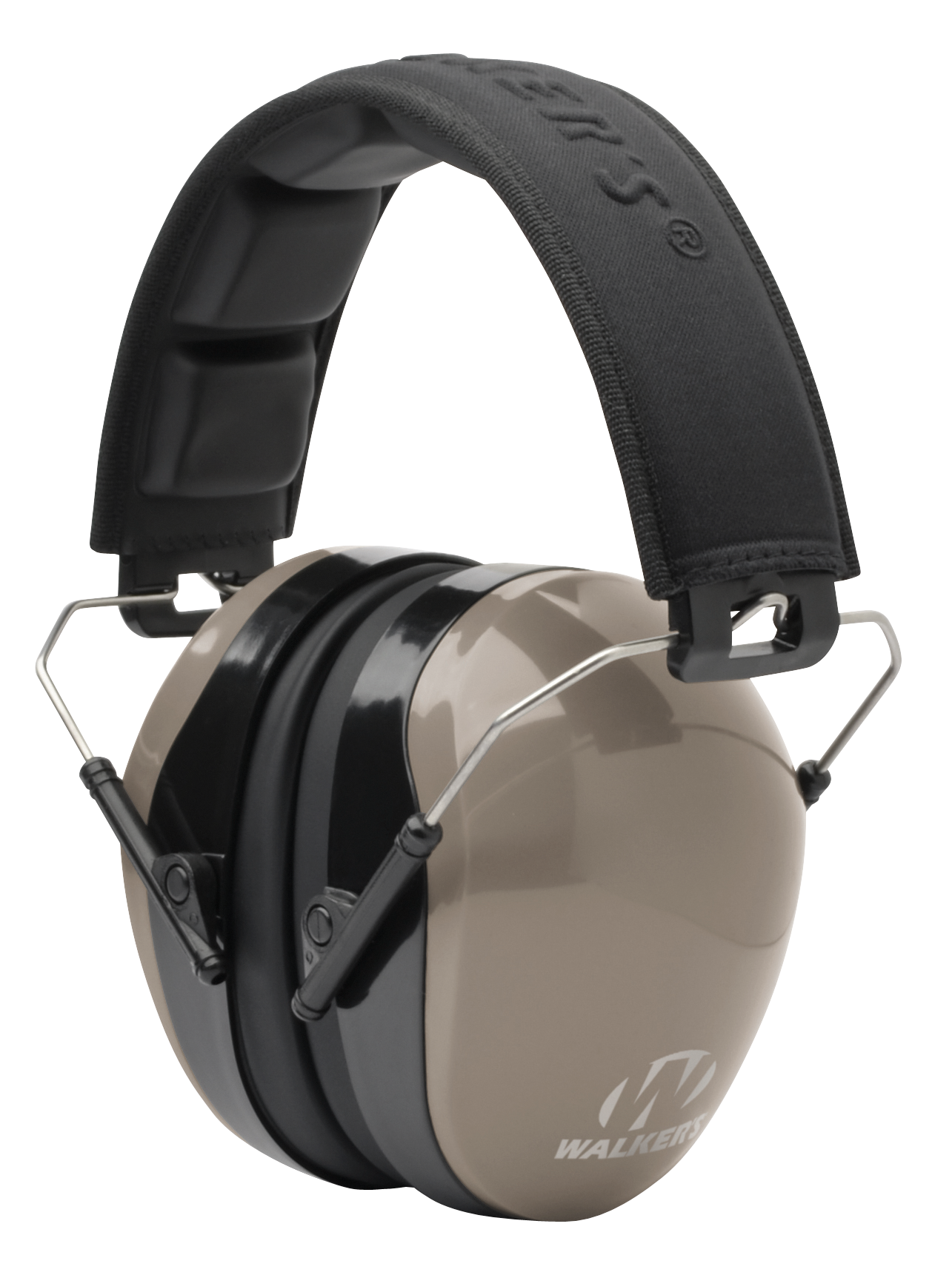 Walker's GWPDCPMFDE Advanced Protection Passive Muff Polymer 26 dB Over the Head Black/Flat Dark Earth Adult