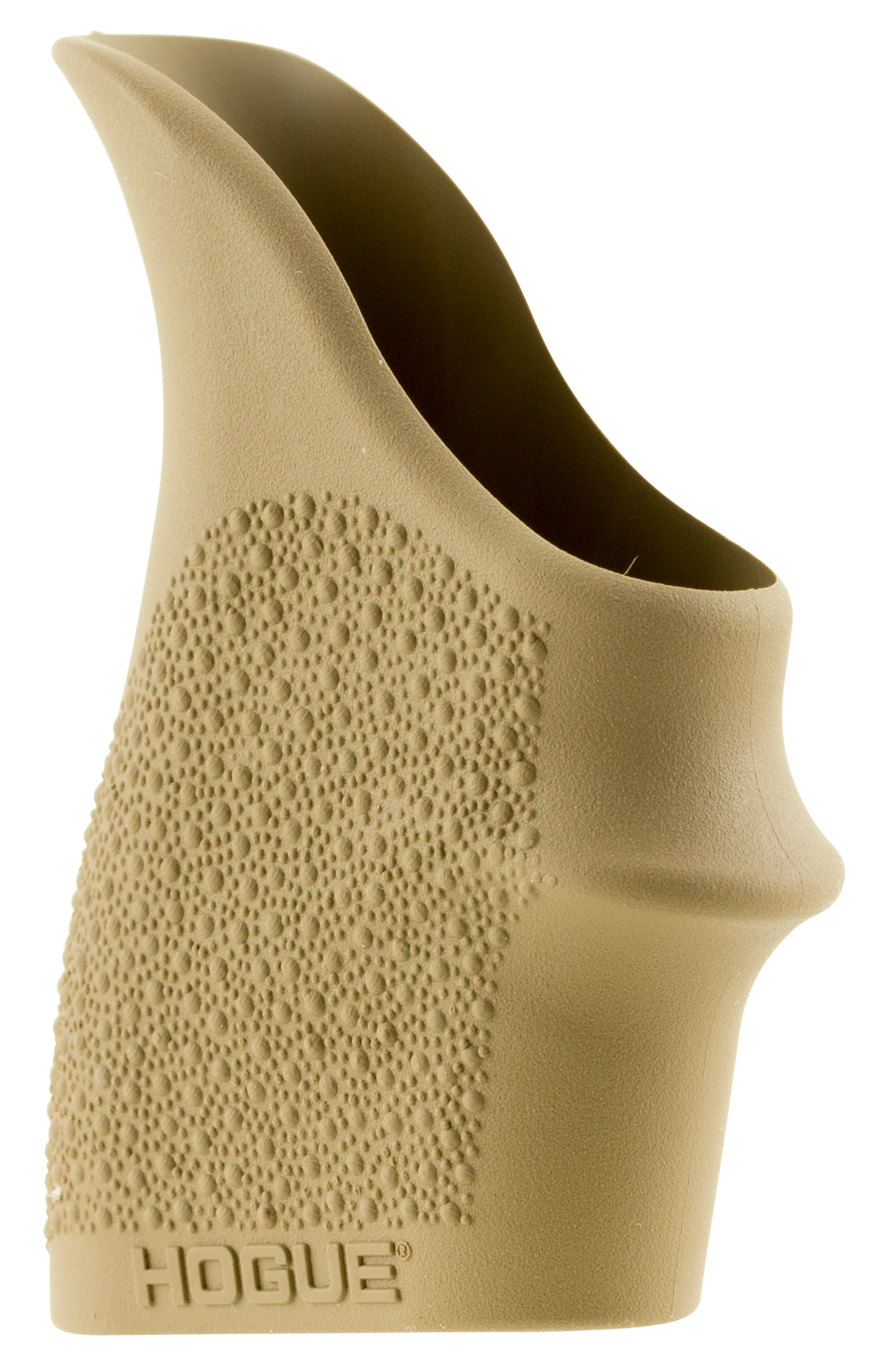 Hogue 18403 HandAll Beavertail Grip Sleeve Textured Flat Dark Earth Rubber for Glock 26, S&W M&P Shield, Ruger LC9