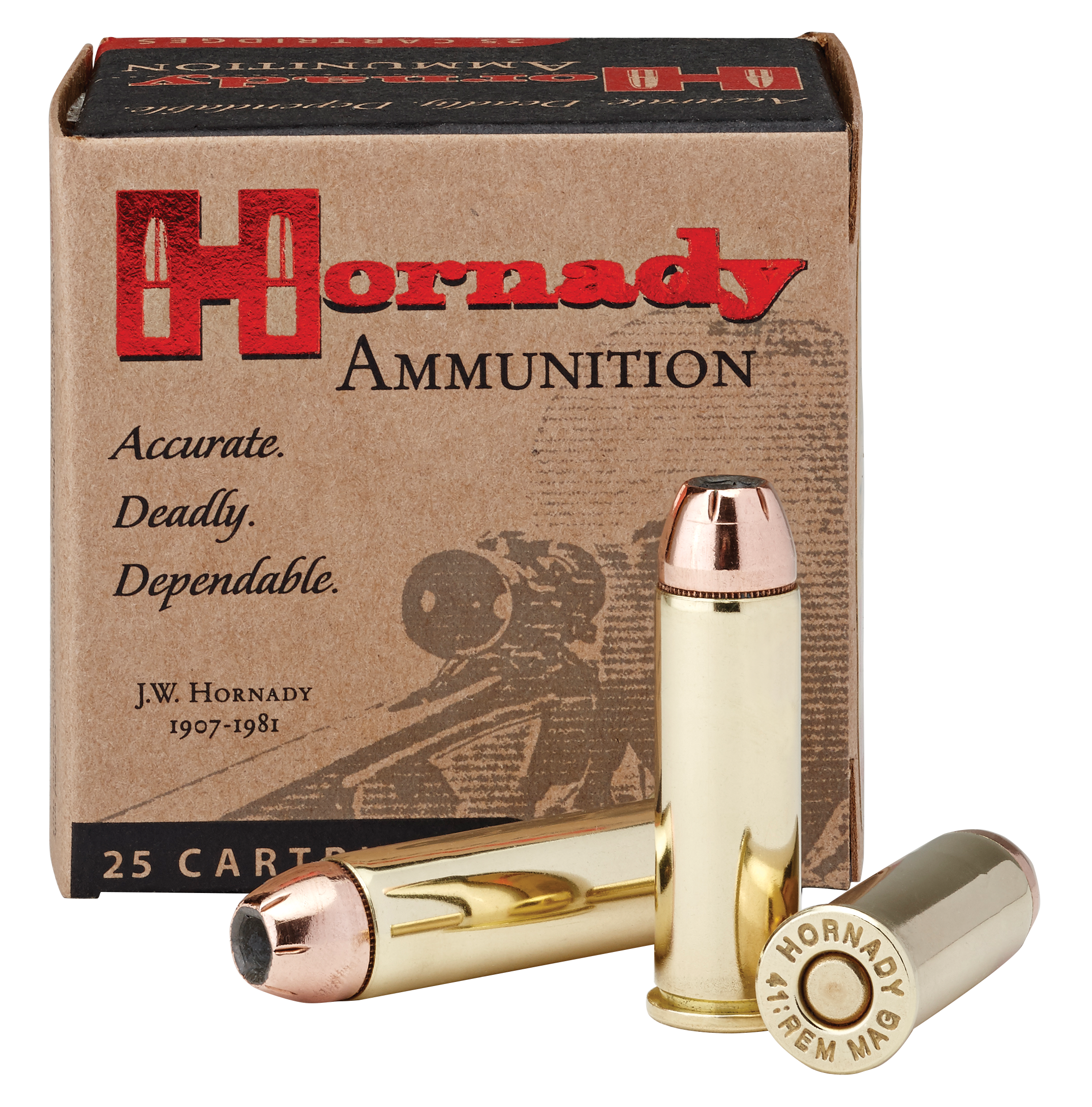 Hornady Custom Ammunition 41 Remington Magnum 210 Grain XTP Jacketed Hollow Point 20RD