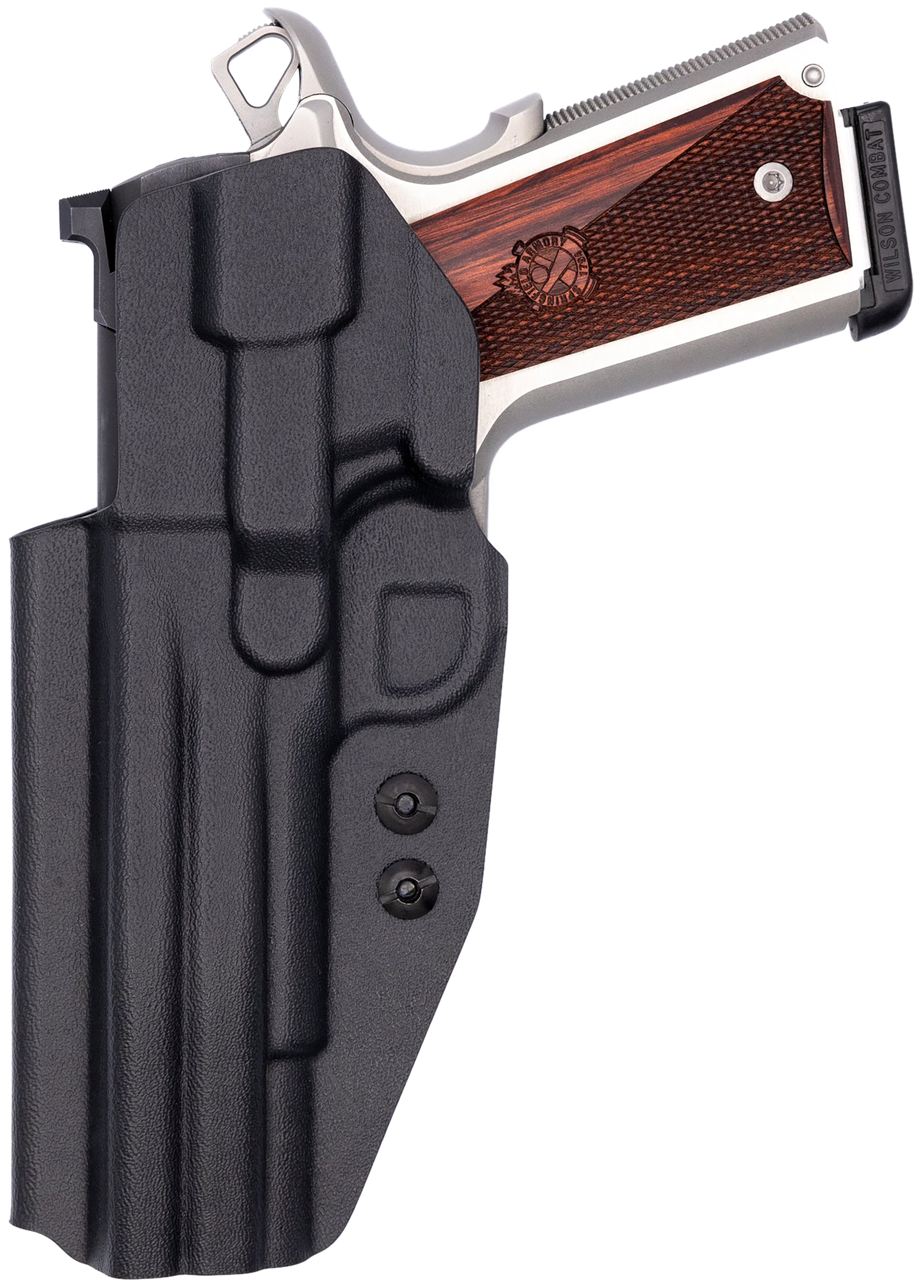 C&G Holsters 1852100 CovertIWB Black Kydex Belt Clip Fits 1911 5" Right Hand