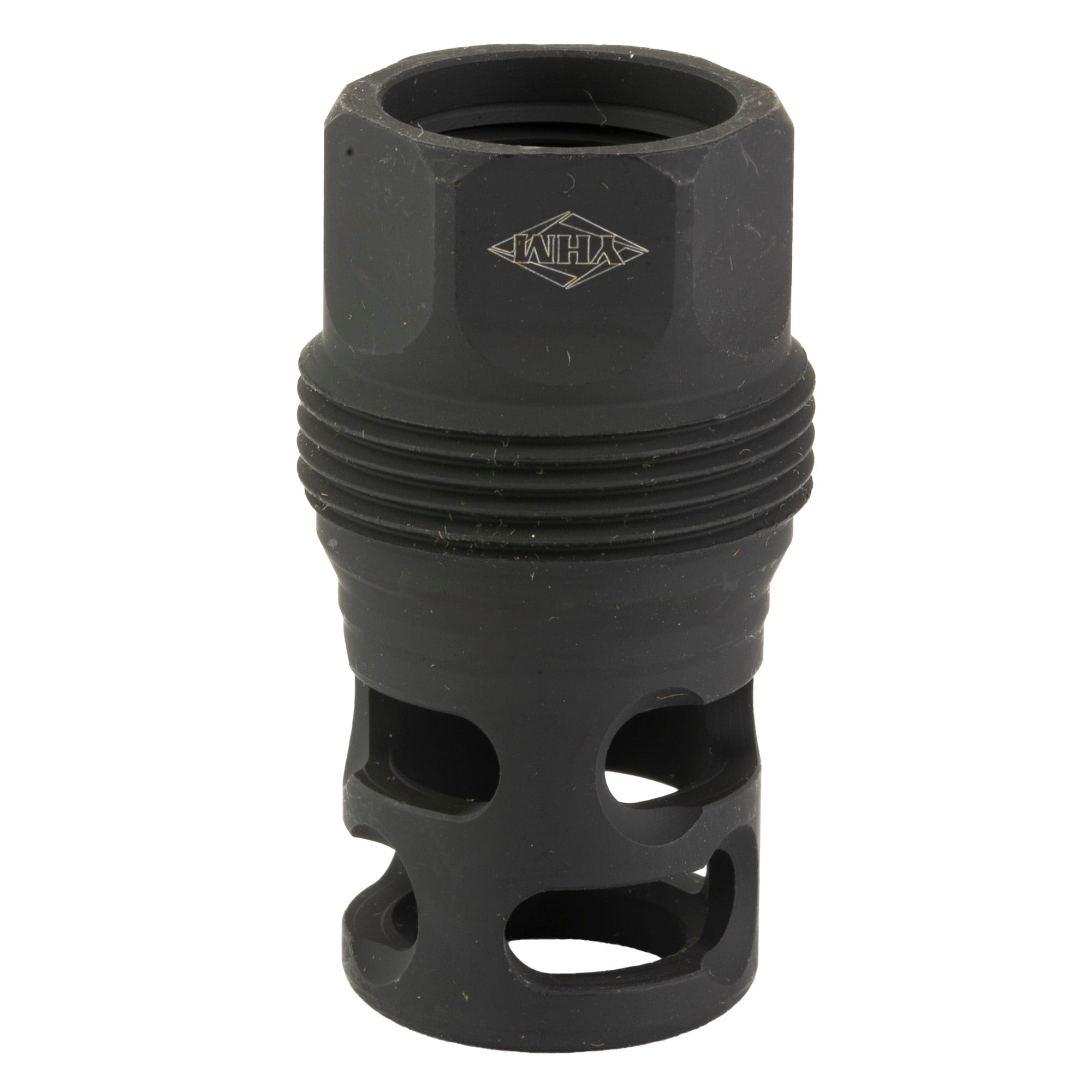 Yankee Hill 4445MB24 sRx Q.D. Muzzle Brake Short Black Phosphate Steel with 5/8"-24 tpi for sRx Adapters