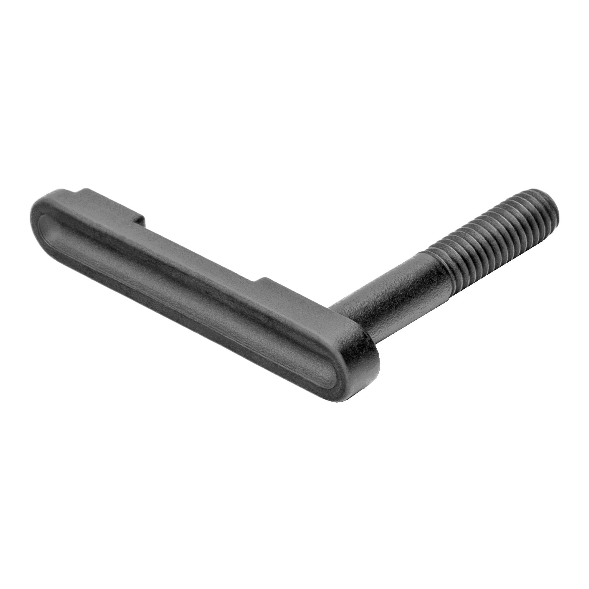 Battle Arms Enhanced Short Magazine Release for Solid Face Magazine Release Buttons Steel Black
