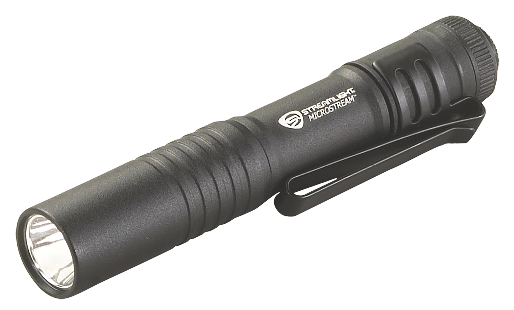 Streamlight MicroStream Flashlight LED with 1 AAA Battery Aluminum Matte