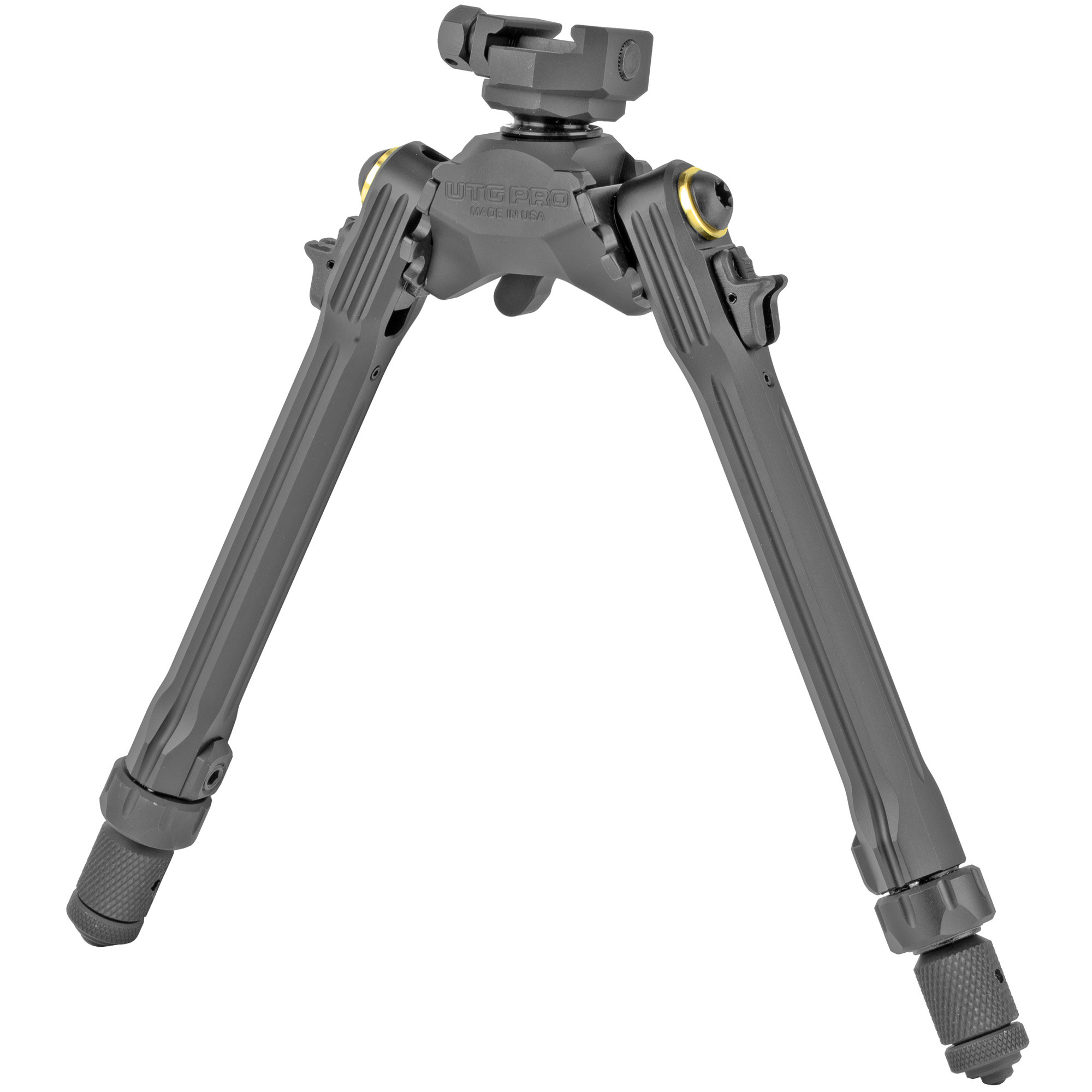 Leapers, Inc. - UTG TBNR Bipod, Black, Fits Picatinny, 8.5"-11" TLUBP01