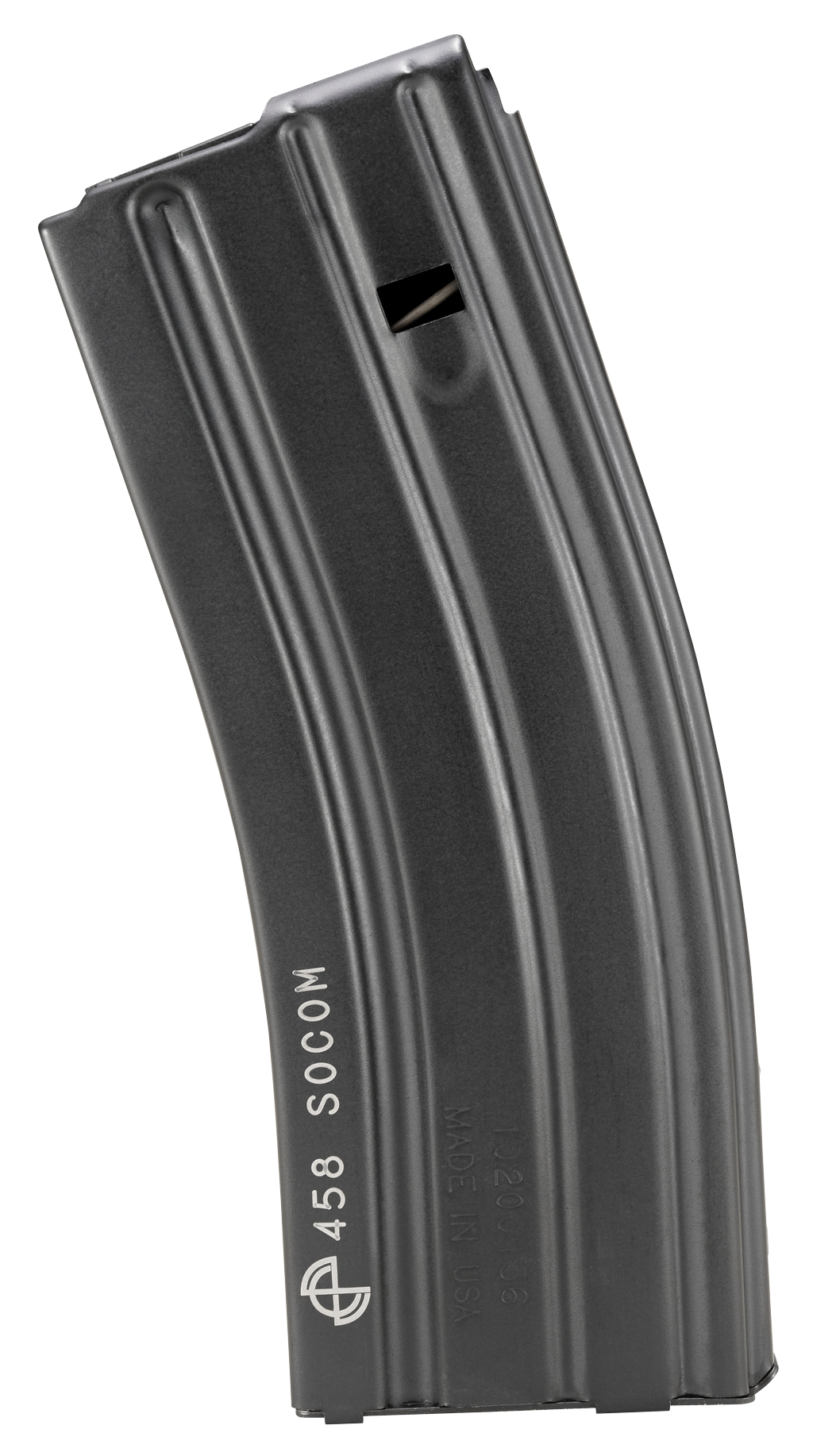 DuraMag 1058041175CPD SS Replacement Magazine Black with Black Follower Detachable 10rd 458 SOCOM for AR-15