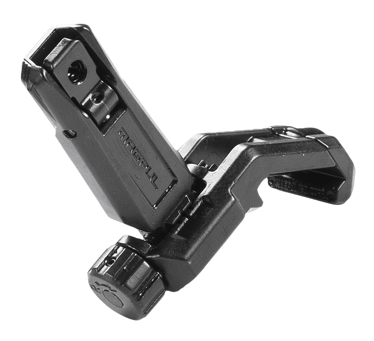 Magpul MBUS Pro Offset Flip-Up Rear Sight AR-15 Steel Black