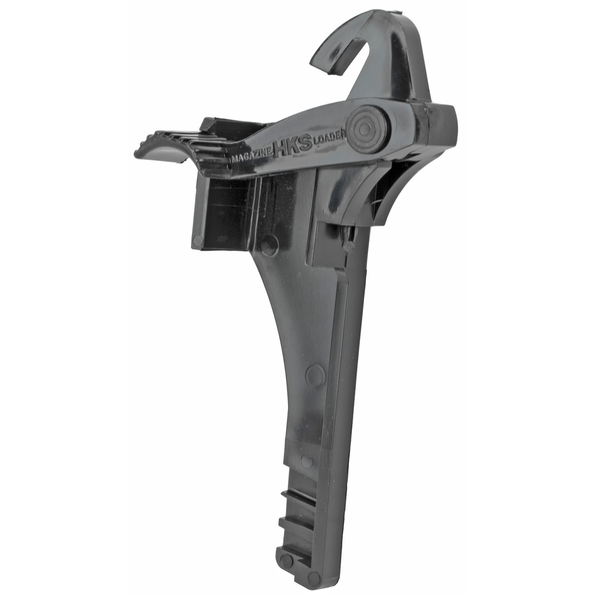 HKS 941 Double Stack Mag Loader Made of Plastic with Black Finish for 9mm Luger Pistols
