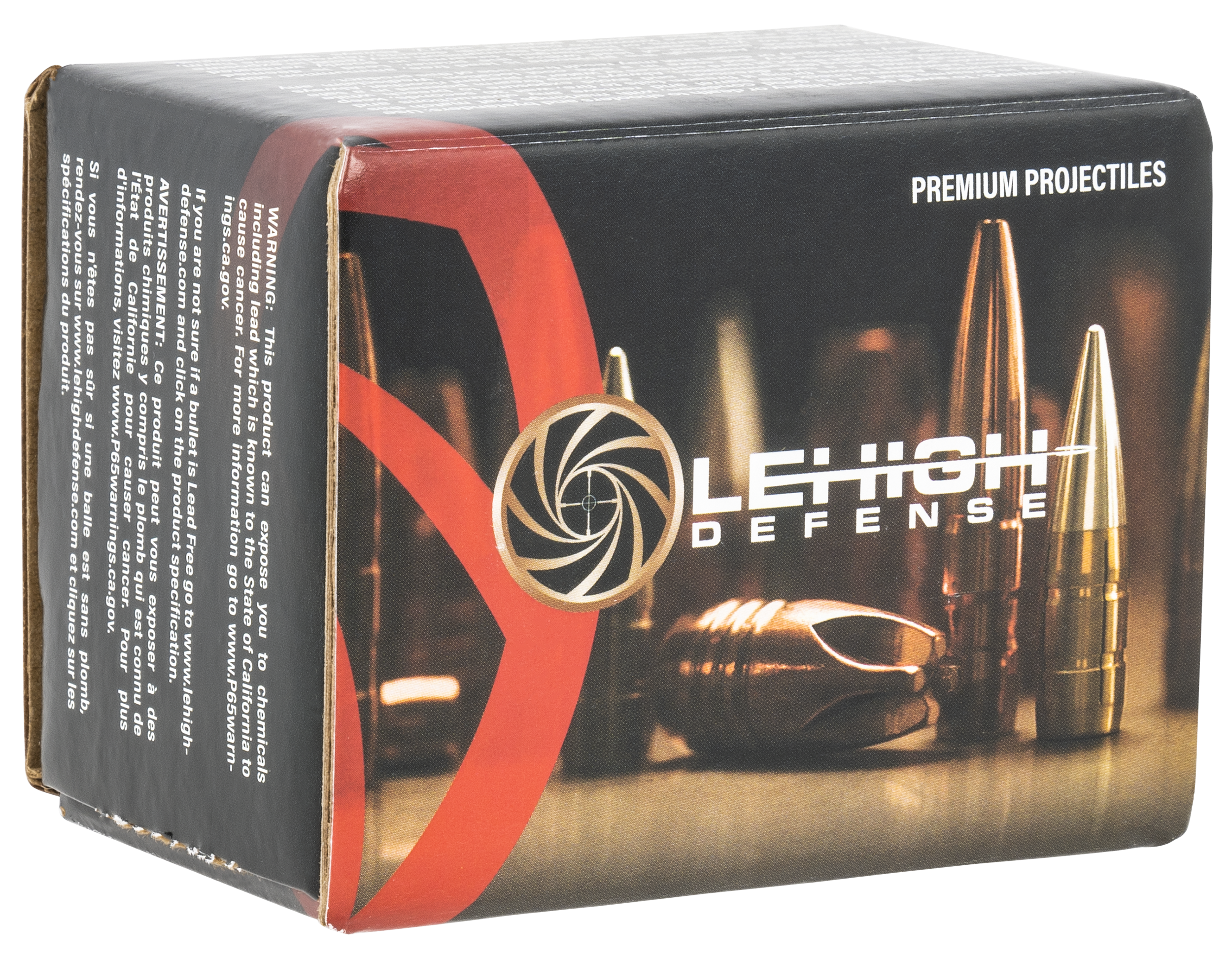 Lehigh Defense Xtreme Penetrator Bullets 9mm (355 Diameter) 115 Grain Solid Copper Enhanced Fluid Transfer Monolithic Lead-Free Box of 100