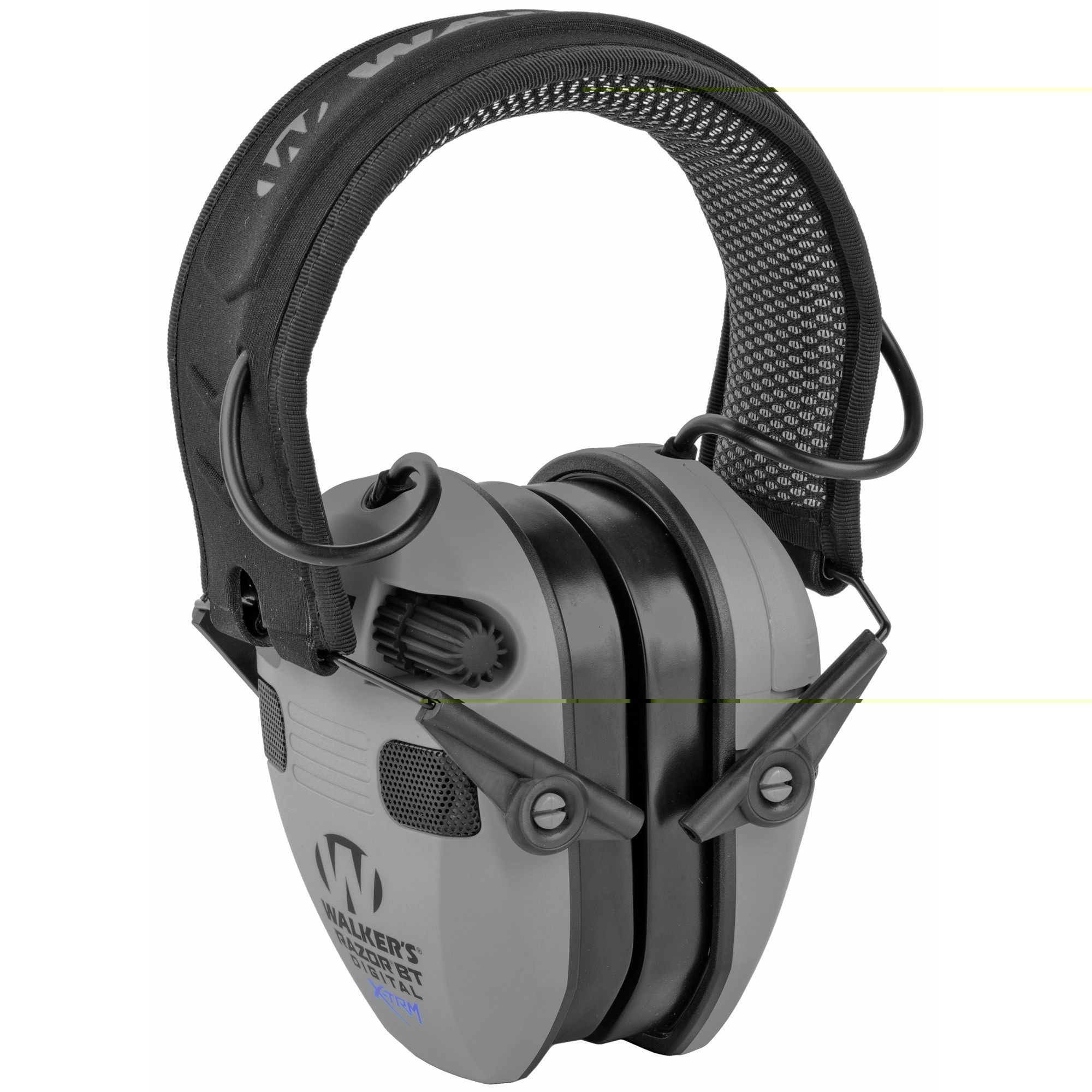 Walker's Razor Digital XTRM Electronic Earmuffs with Bluetooth (NRR 21dB) Gray