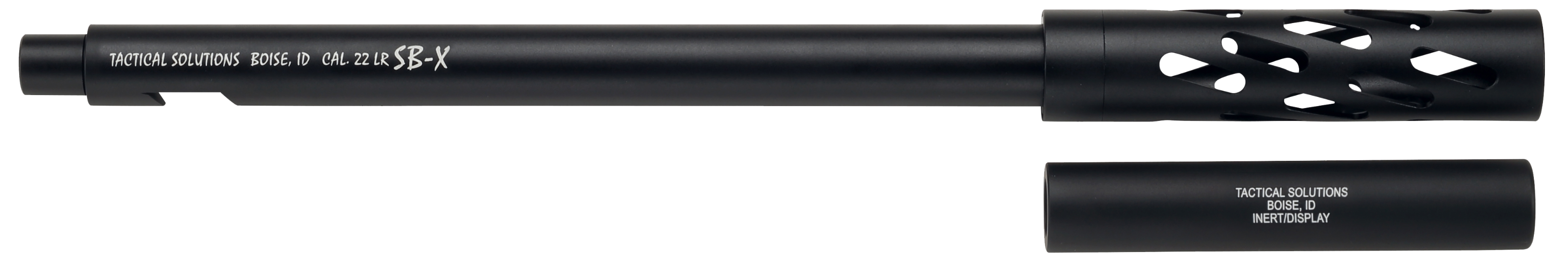 Tactical Solutions SB-X Barrel Ruger 10/22 22 Long Rifle .920" Diameter 1 in 16" Twist 16.5" Aluminum Threaded Muzzle