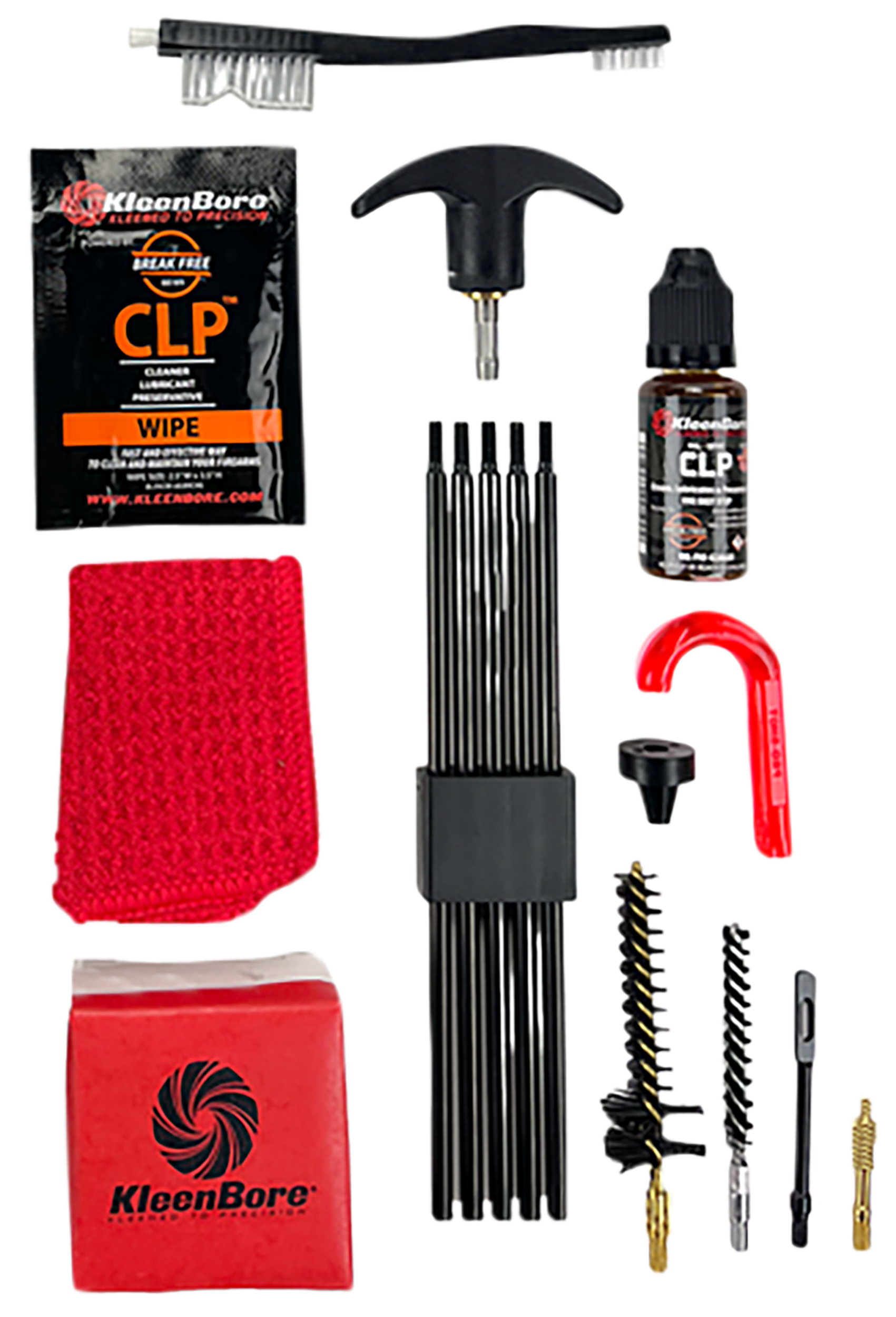 KleenBore KAR-556 AR-15 Tactical Cleaning Kit 5.56mm/.223 Cal