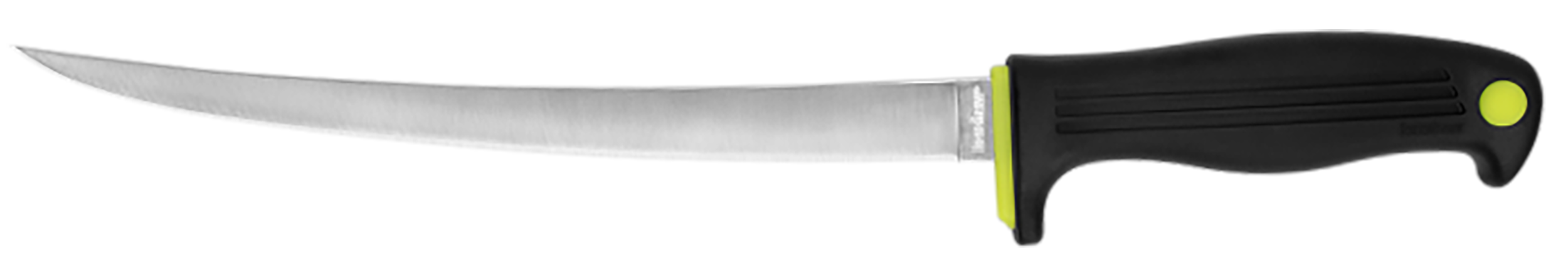 Kershaw 1259X Clearwater9" Fixed Fillet Plain Satin 420J2 SS Blade Black Co-polymer Handle Includes Sheath