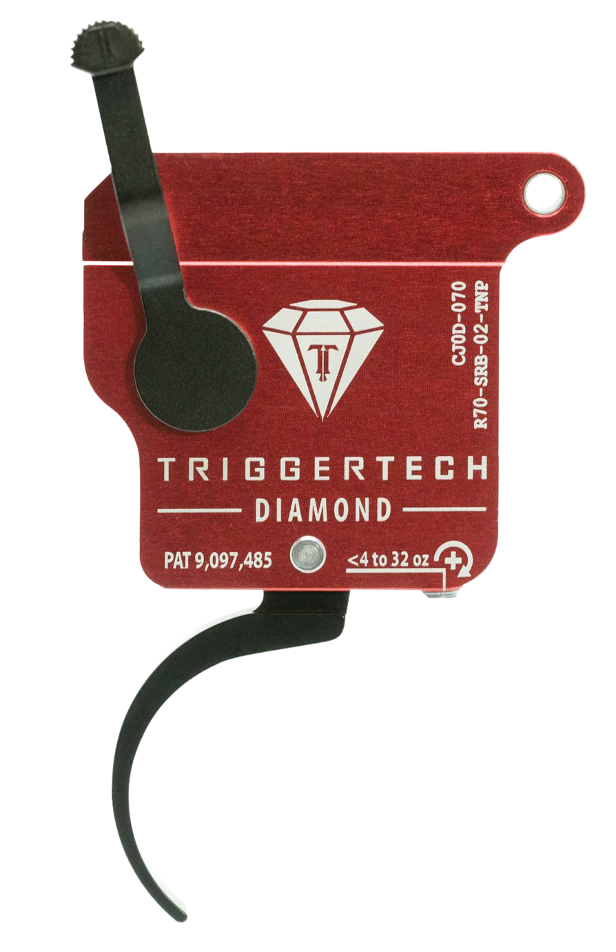 TriggerTech Black Diamond Trigger Remington 700 Clones Single Stage with Safety Black