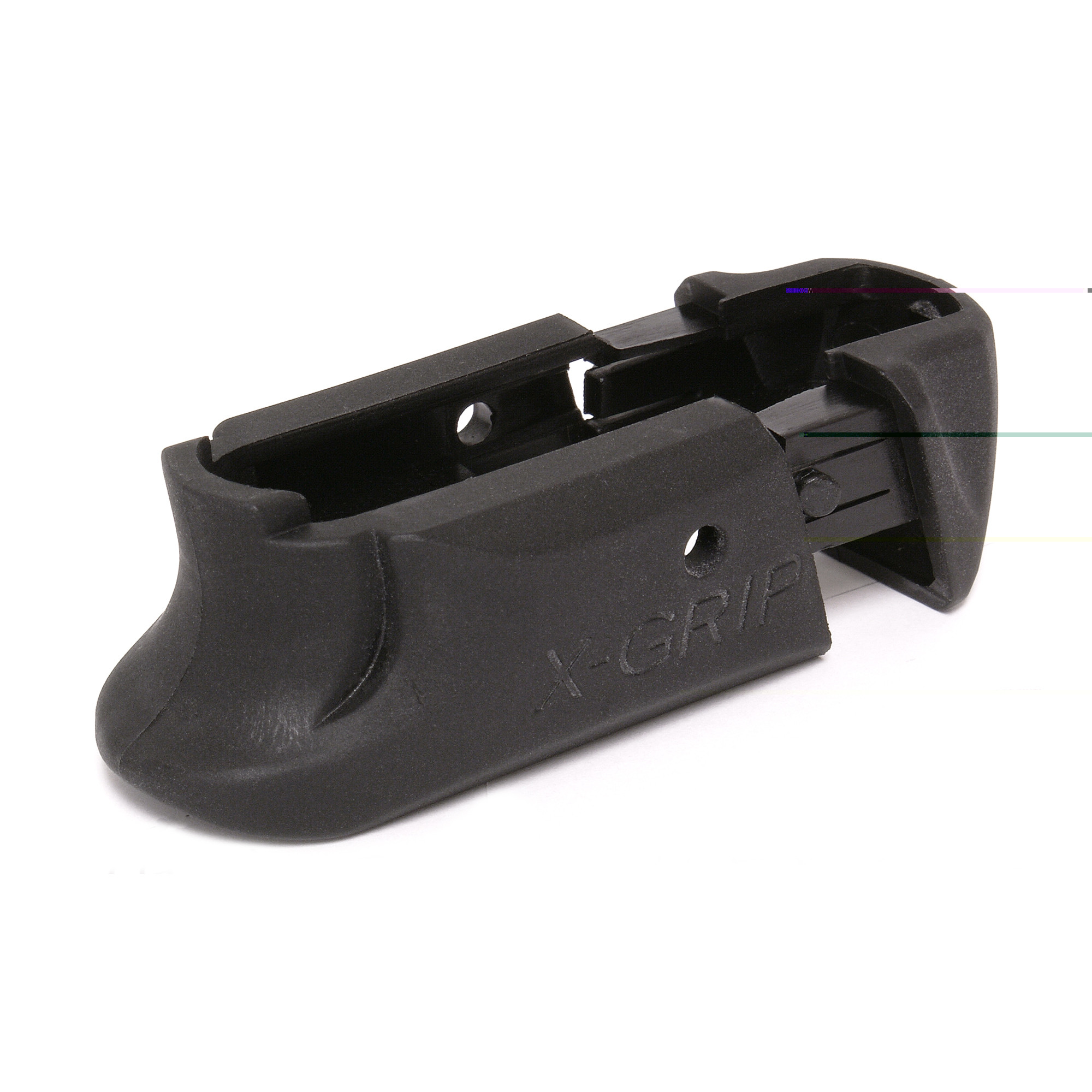 X-Grip Magazine Spacer, Fits 1911 Officer, Black, 2 Piece 1911C2