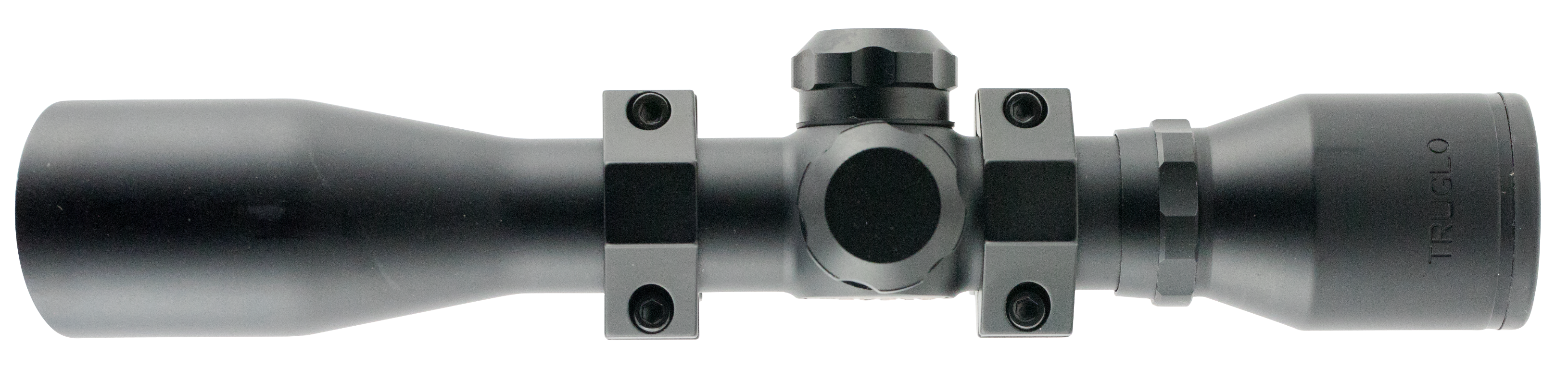 Truglo 4x32 Rimfire Riflescope Matte, Duplex, w/ 3/8" Rings