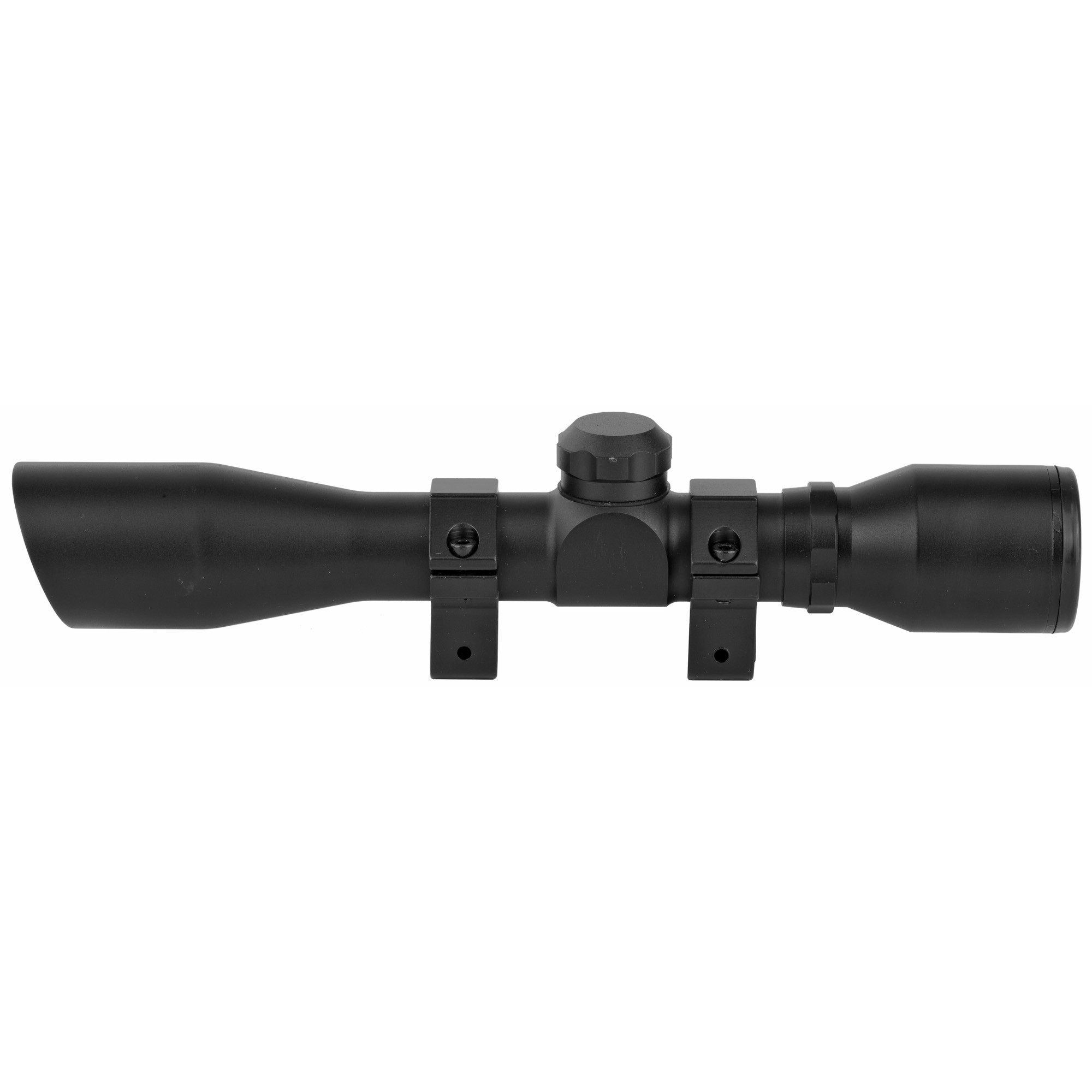 Truglo 4x32 Rimfire Riflescope Matte, Duplex, w/ 3/8" Rings