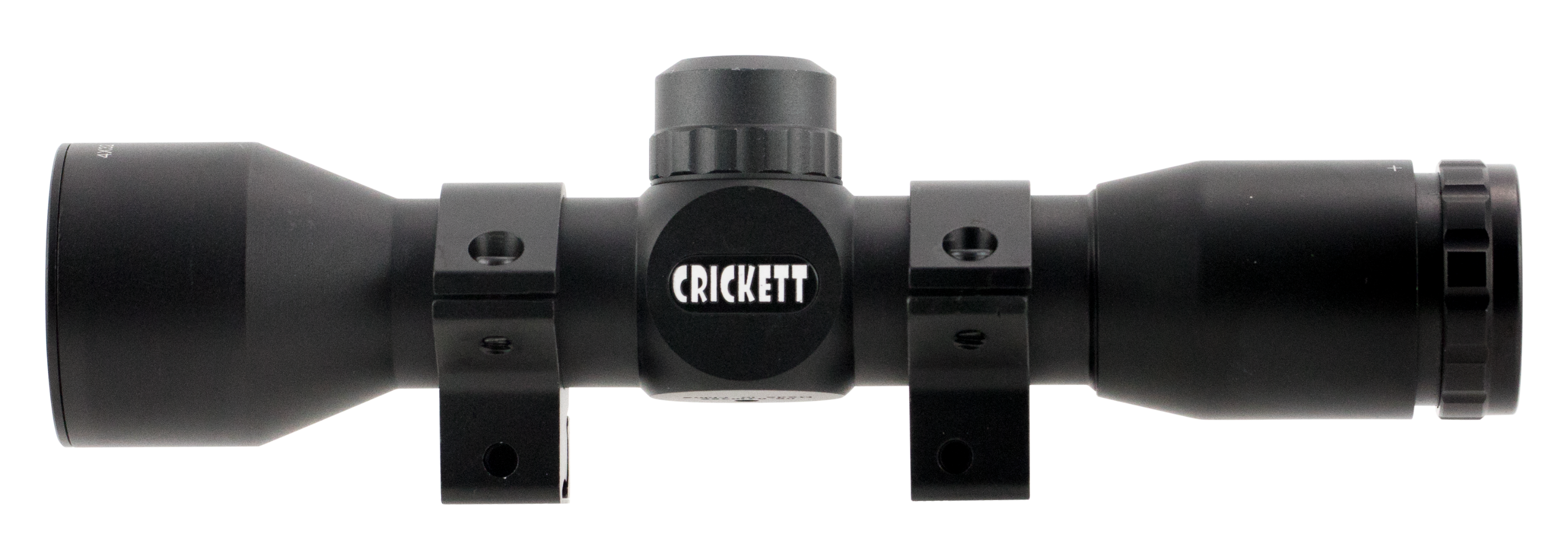 Crickett 4x32 Riflescope Black, Mil-Dot, Rings Included