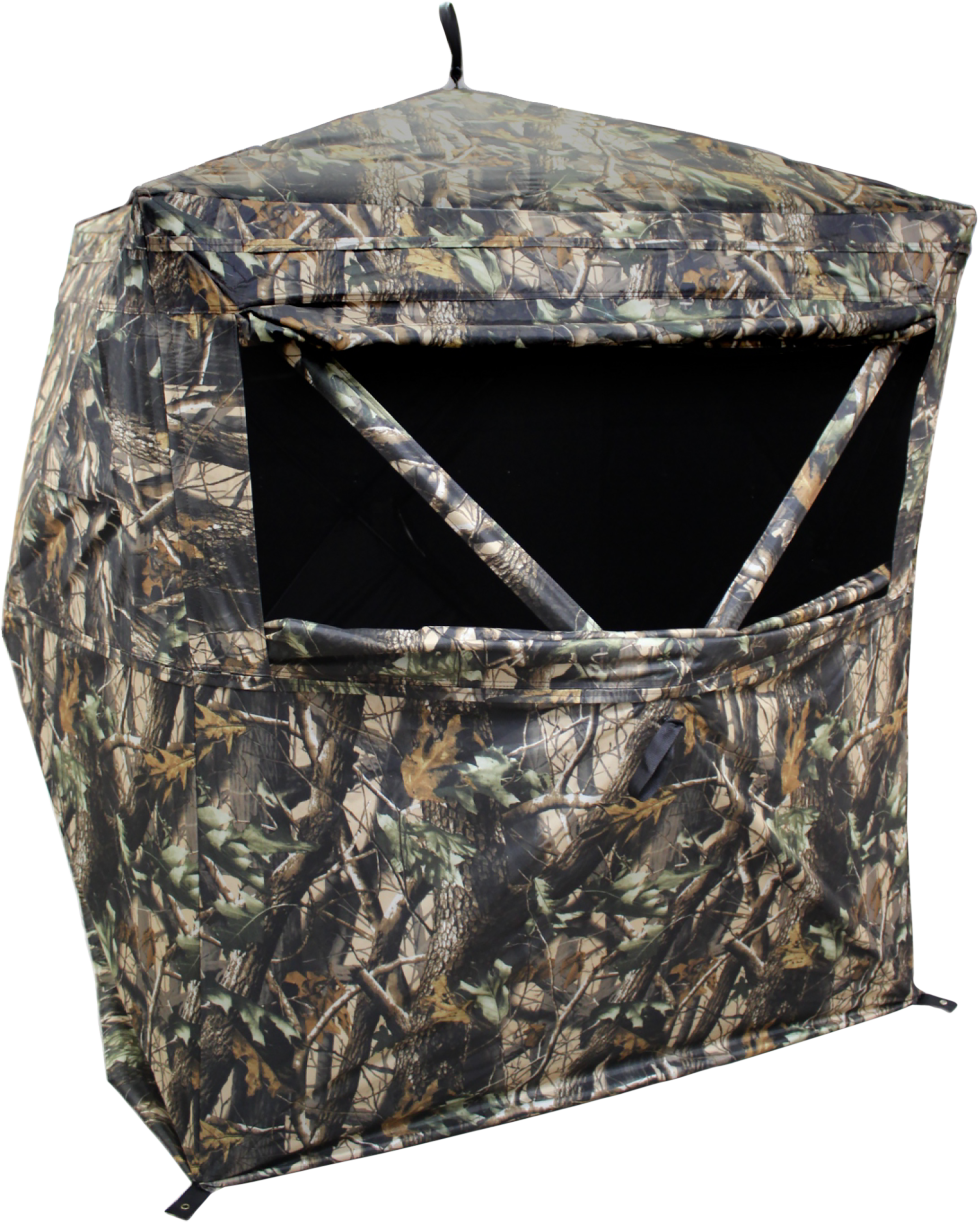 HME GRDBLND2 2-Person Ground Blind 150D Shell Camo