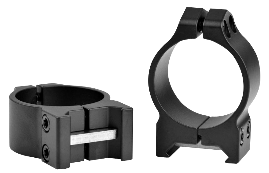 Warne 213M Maxima Vertical Ring Set Fixed For Rifle Maxima/Weaver/Picatinny Low 30mm Tube Matte Black Steel