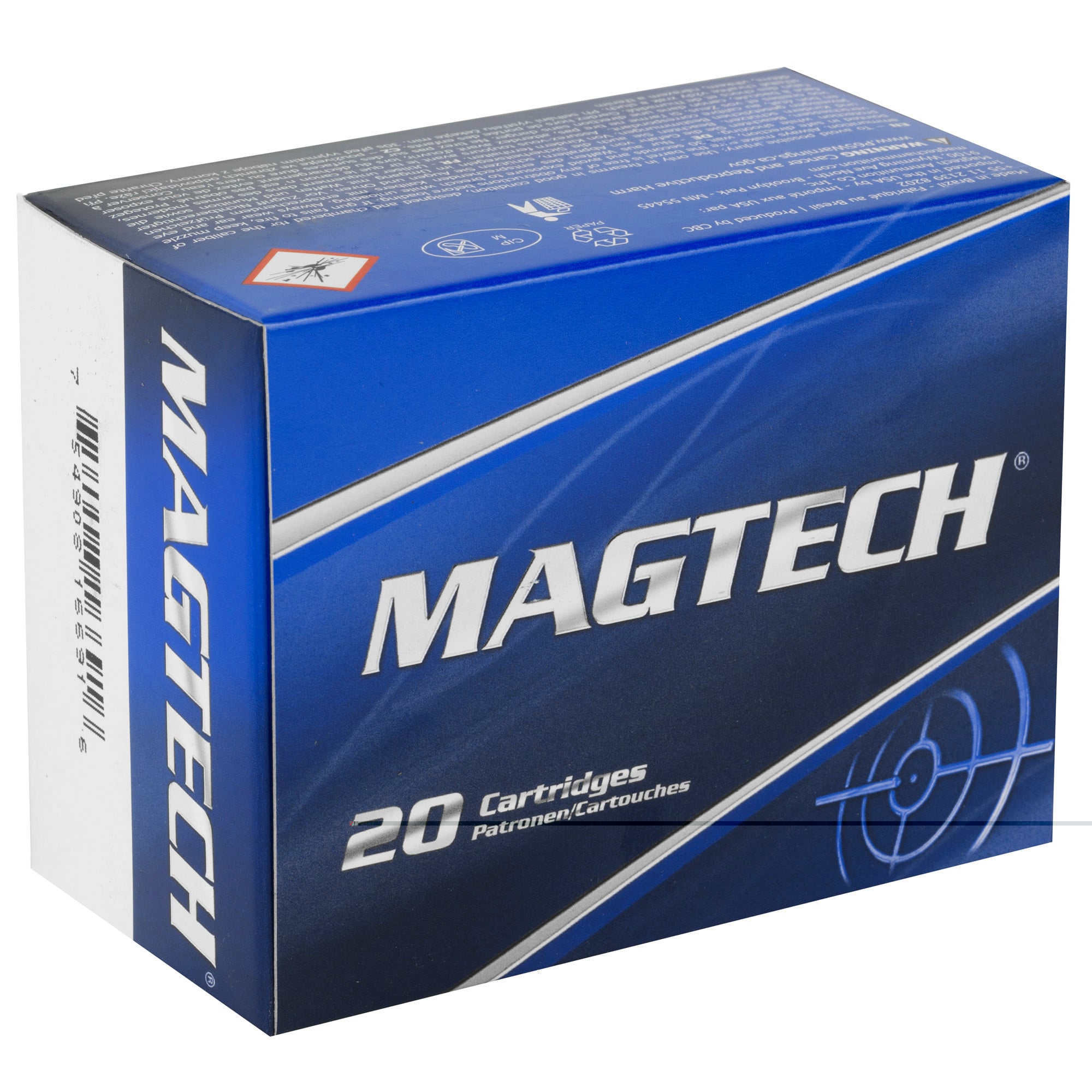 Magtech Ammunition 454 Casull 260 Grain Full Metal Jacket 20RD