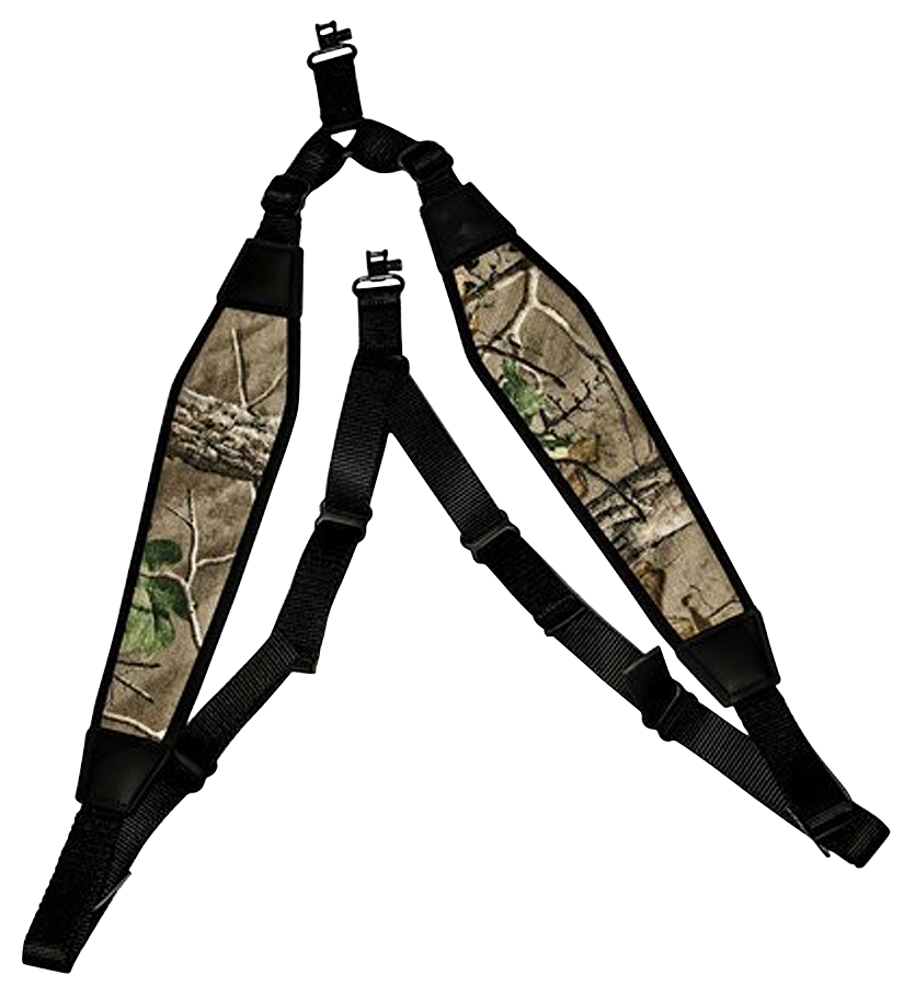 GrovTec US Inc GTSL59 BalancePointmade of Realtree Xtra Green Nylon with Padded Design & Swivels for Rifle/Shotgun