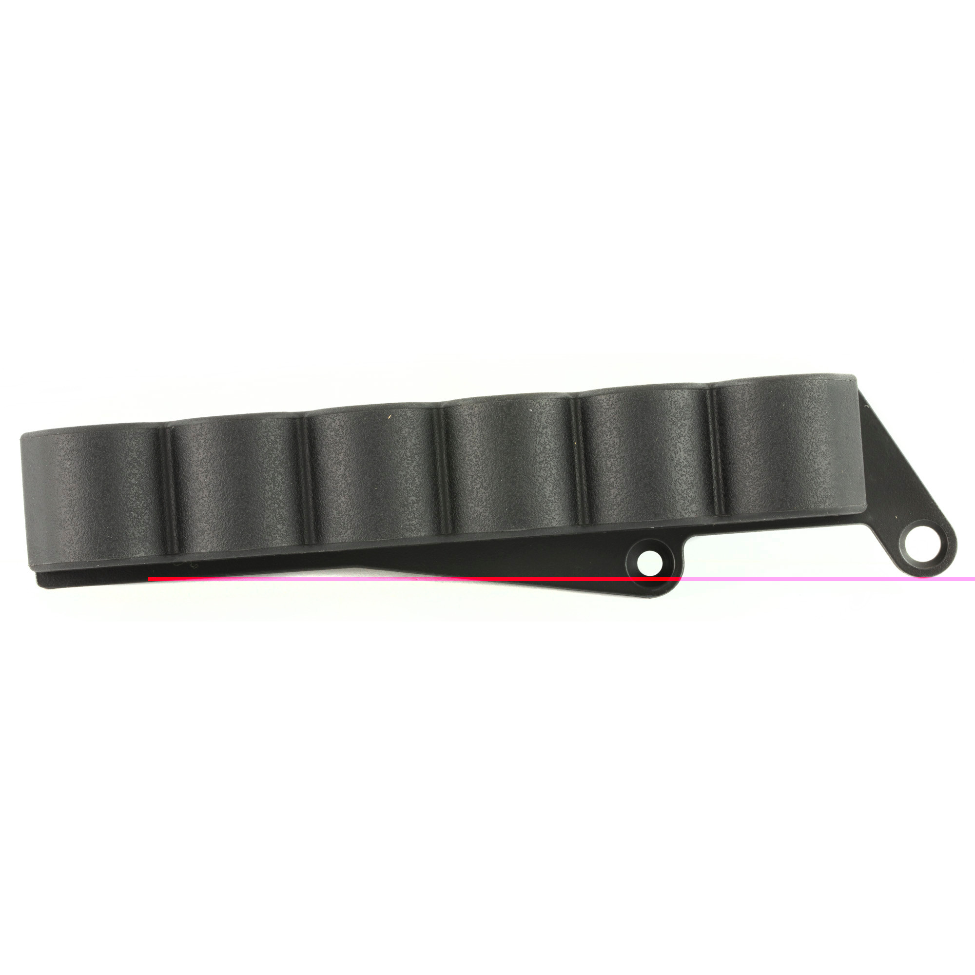ADAPTIVE TACTICAL AT06000R Receiver Mounted Shell Carrier6rd 12 Gauge, Black Synthetic Rubber, Fits Remington 870/1100/11-87