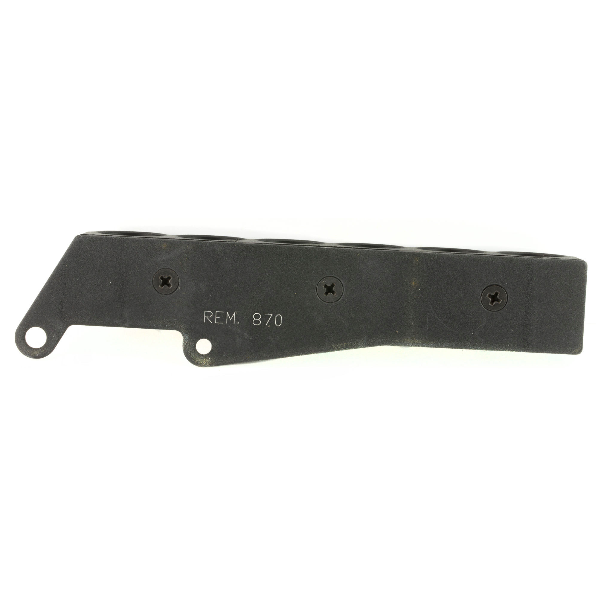 ADAPTIVE TACTICAL AT06000R Receiver Mounted Shell Carrier6rd 12 Gauge, Black Synthetic Rubber, Fits Remington 870/1100/11-87