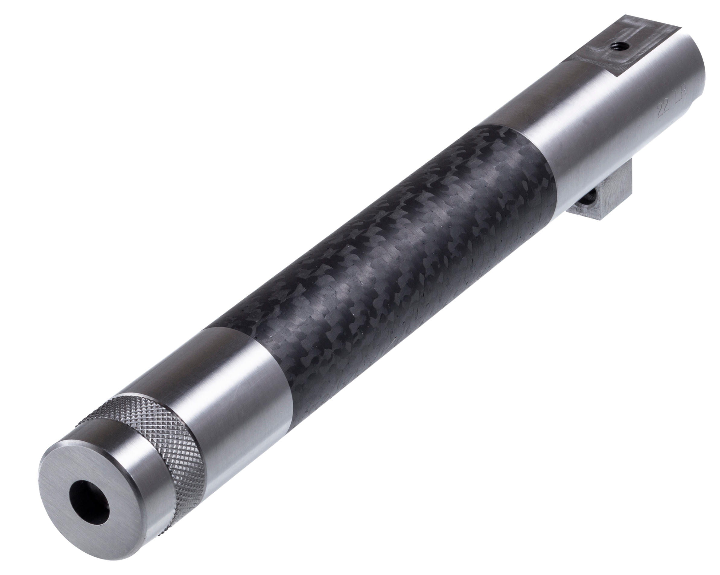 Magnum Research BMBAR7GT OEM Replacement Barrel 22 LR 7" Black Finish Carbon Fiber Material with Suppressor Ready Threading for Browning Buck Mark